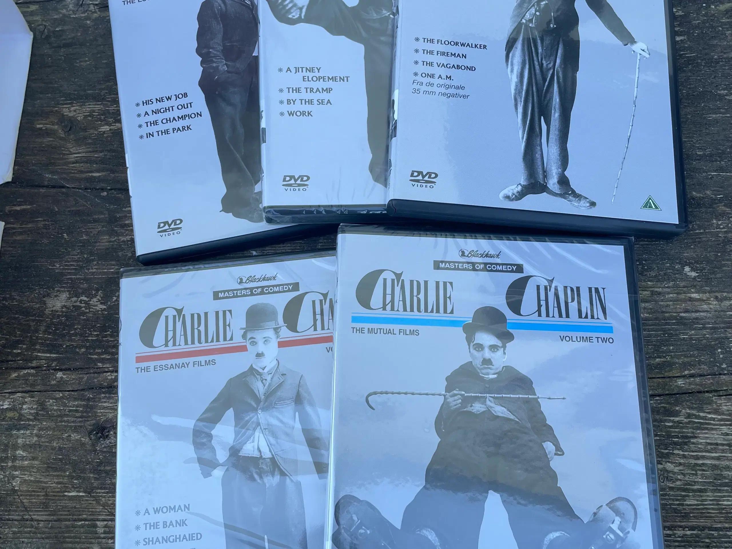 Charlie Chaplin DVD Box