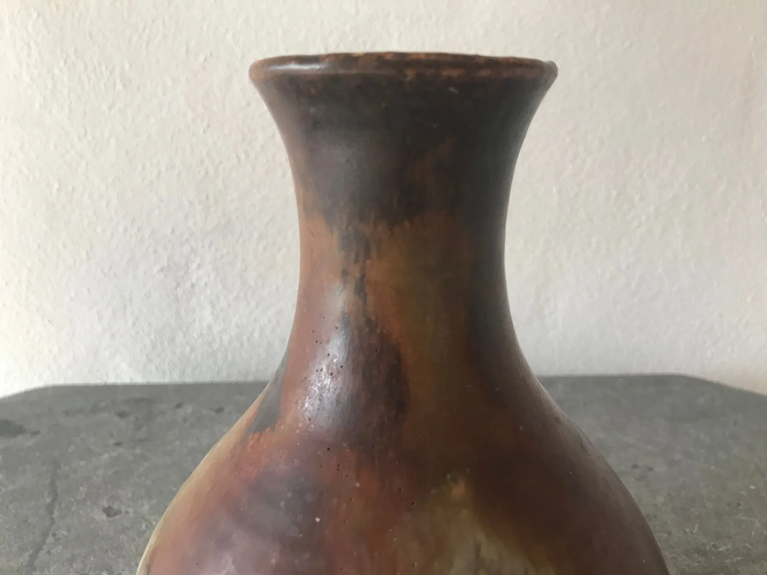 Retro vase i jordfarver (Axella)