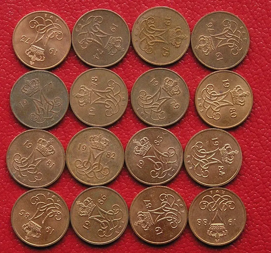 5 ører komplet 1960 -- 1988