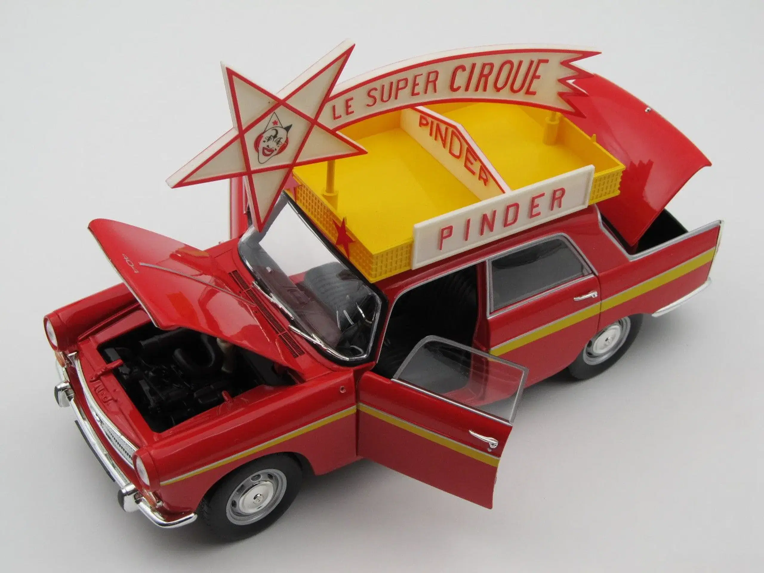 1960 Peugeot 404 "Pinder Circus" 1:18