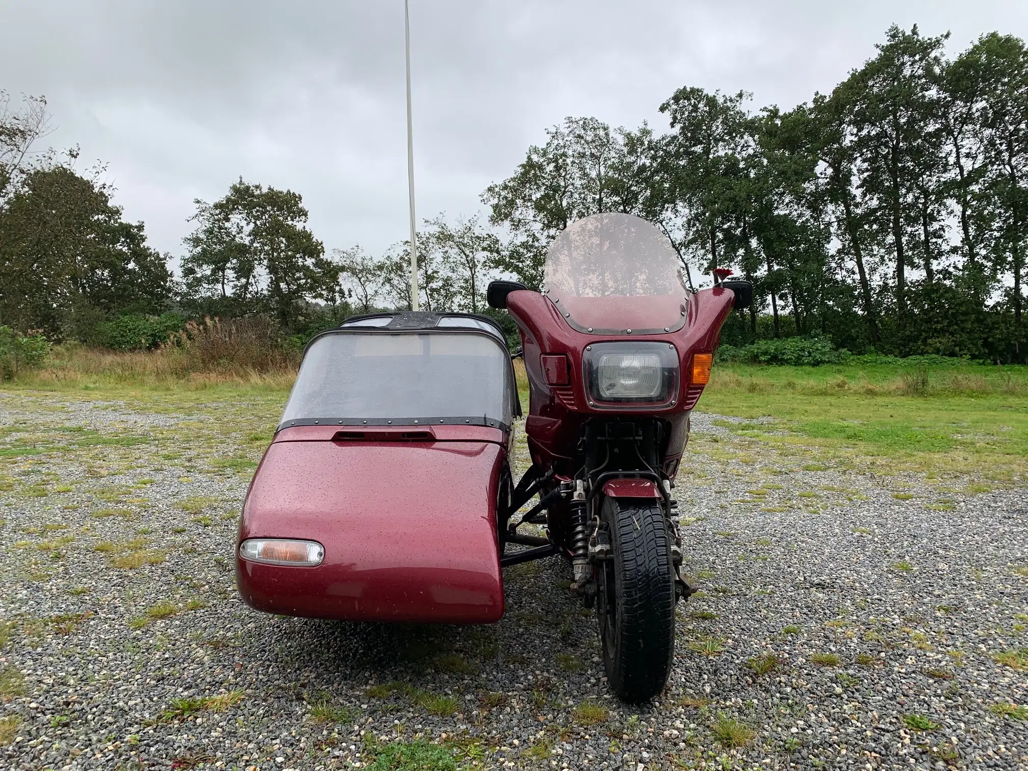 Yamaha XJ900 med EML GT2001 sidevogn