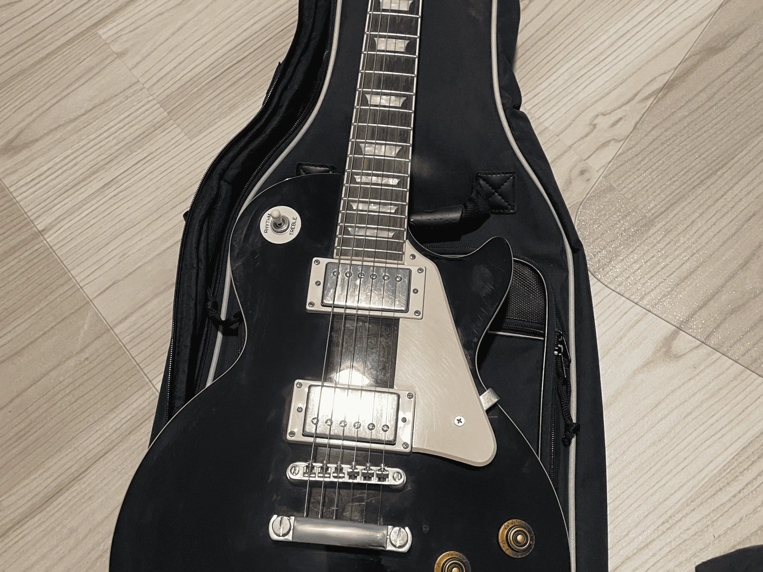 Epiphone les paul standard og vox forstærker