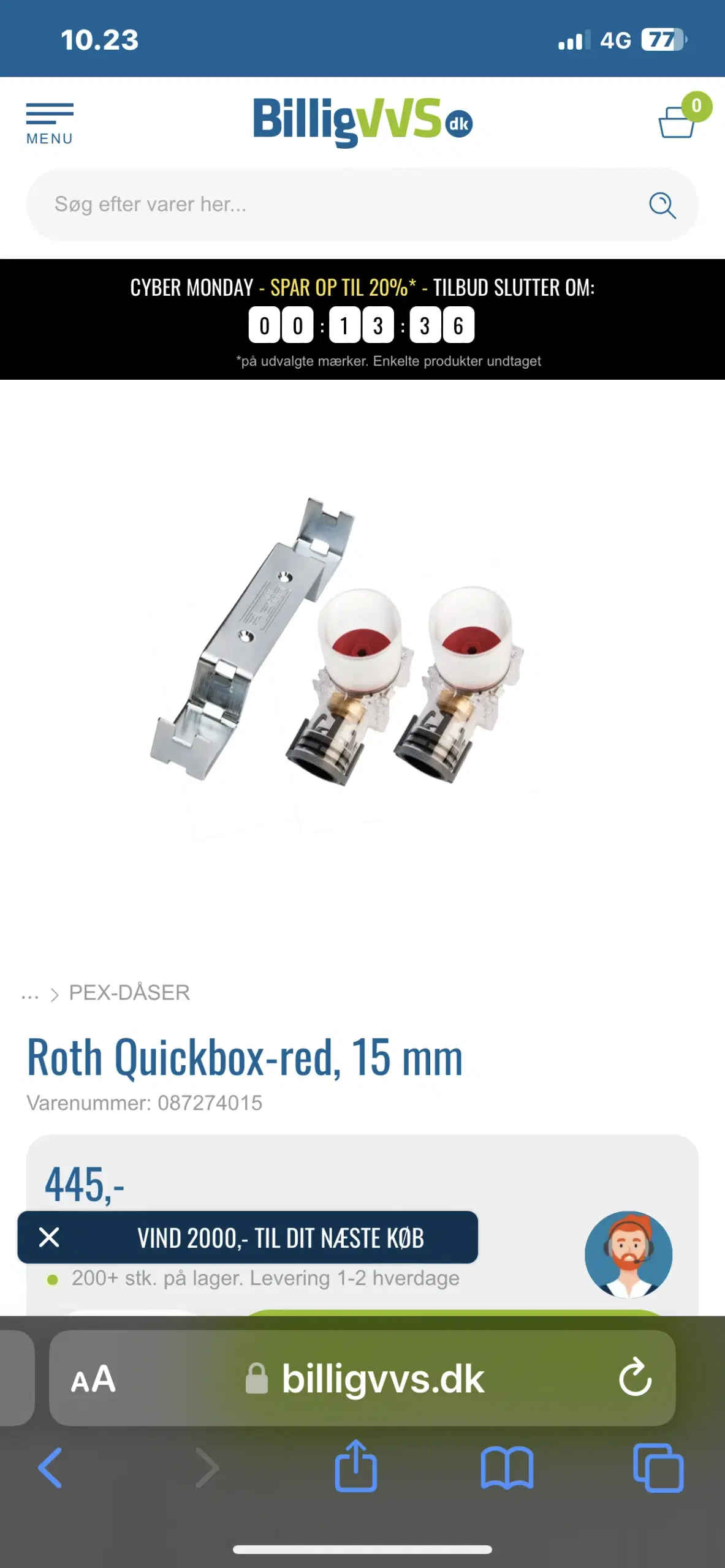 Roth quickbox dobbelt