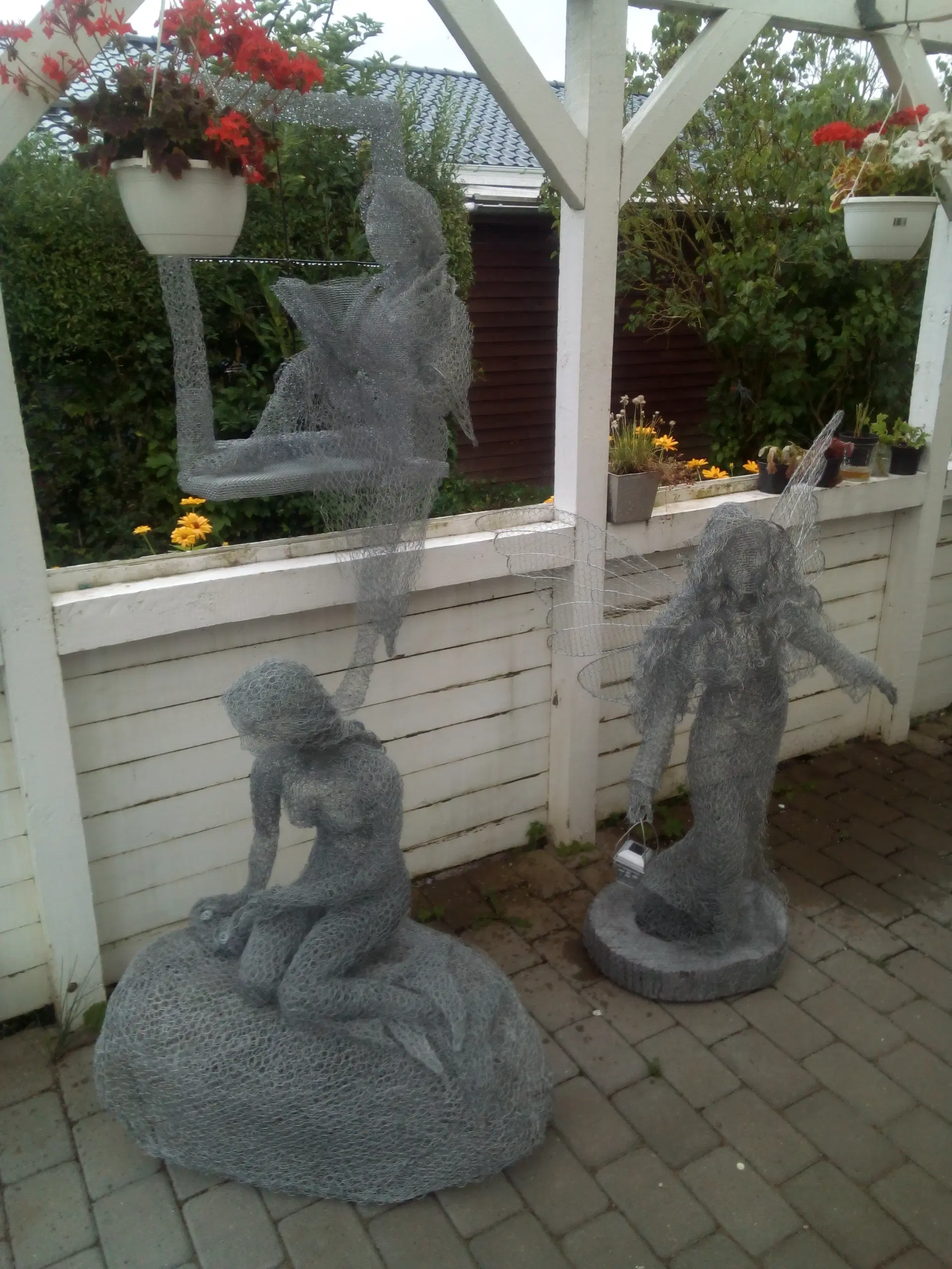 Havefigur haveudsmykning haveskulptur: Natfe