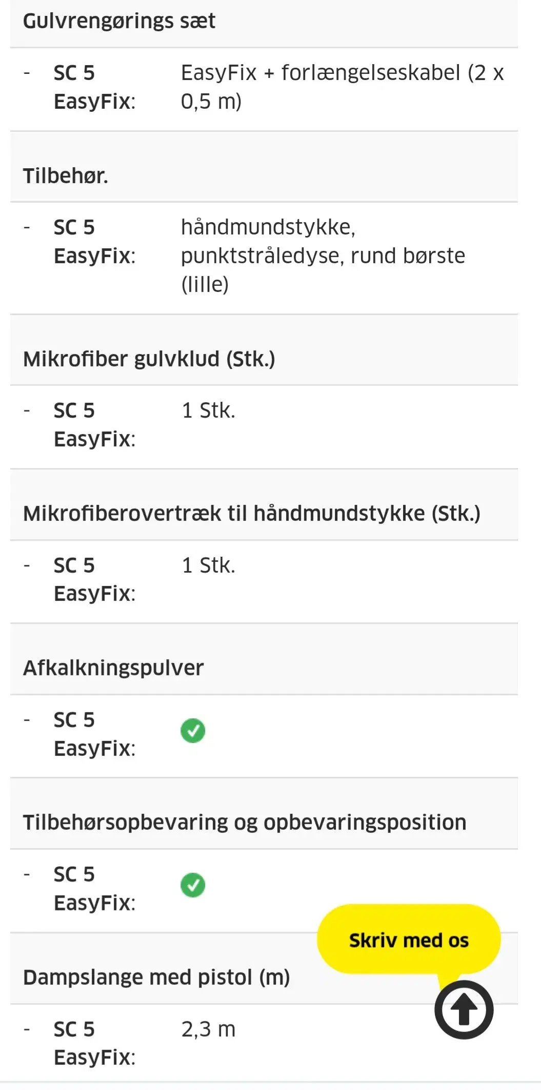 Kärcher damprenser sc5 easyfix