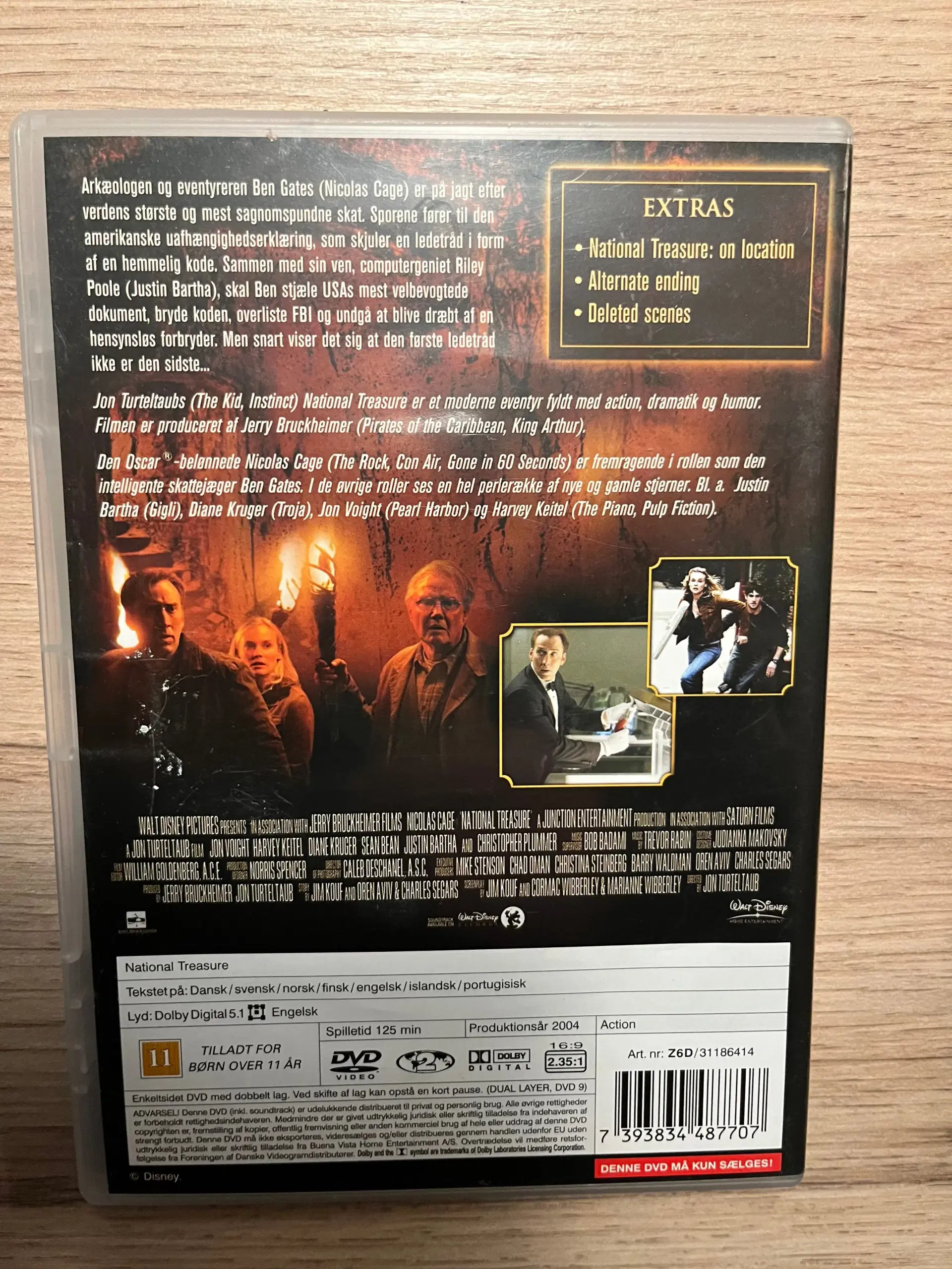 National Treasure DVD