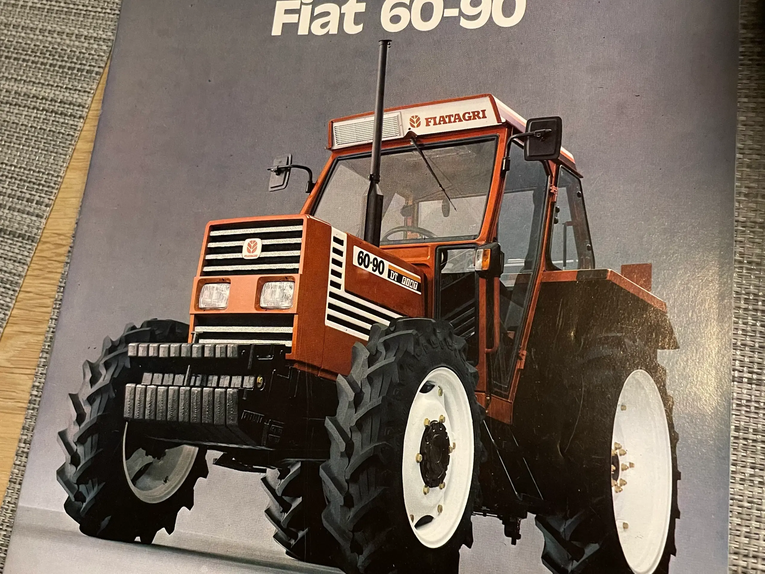 Fiat traktor brochurer