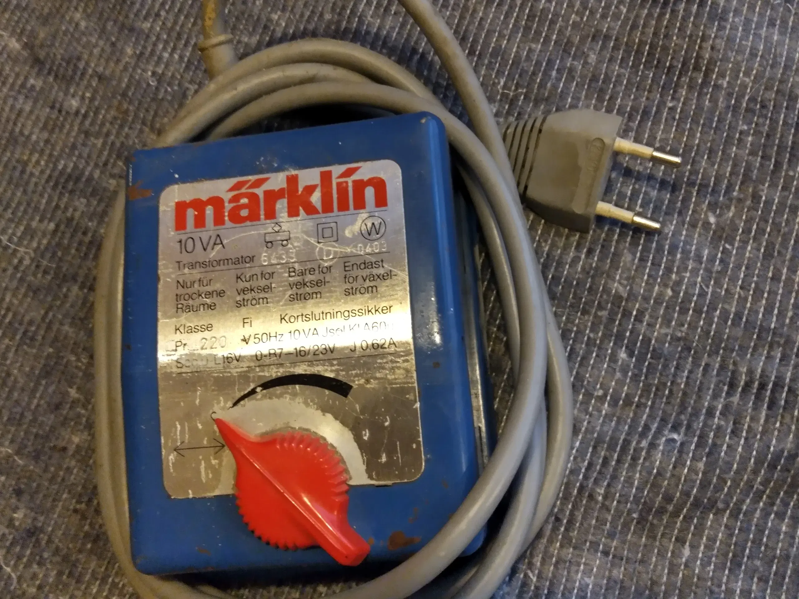 Marklin 10 Va transformer