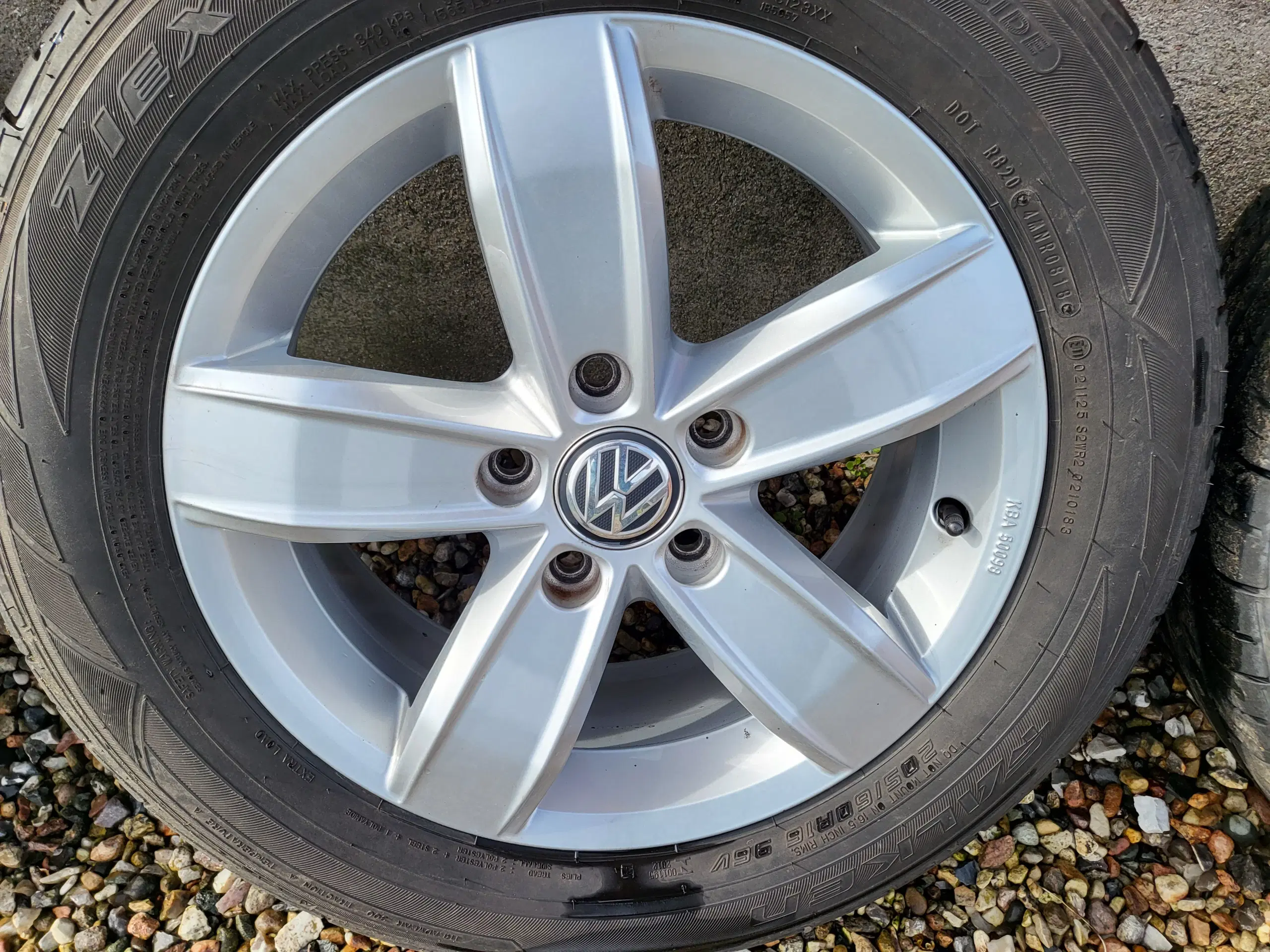 Originale vw Touran 16" Alufælge