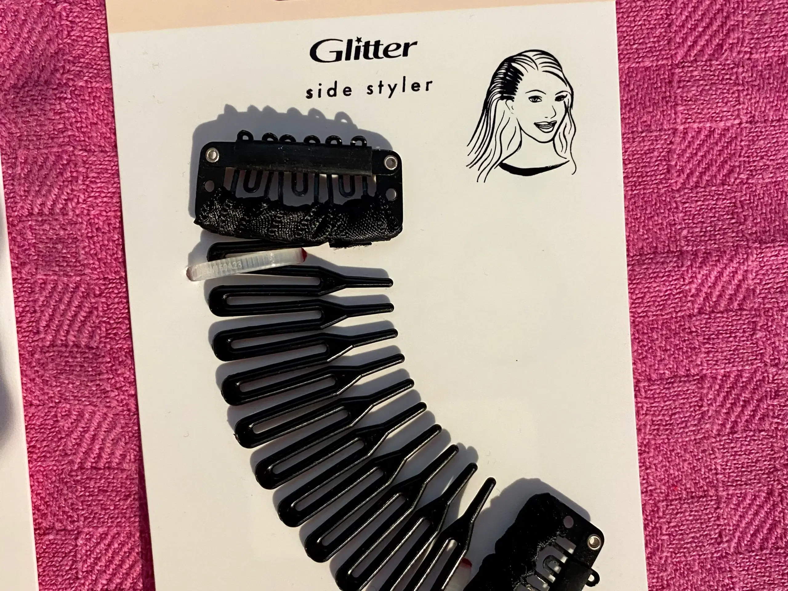 Side styler clips