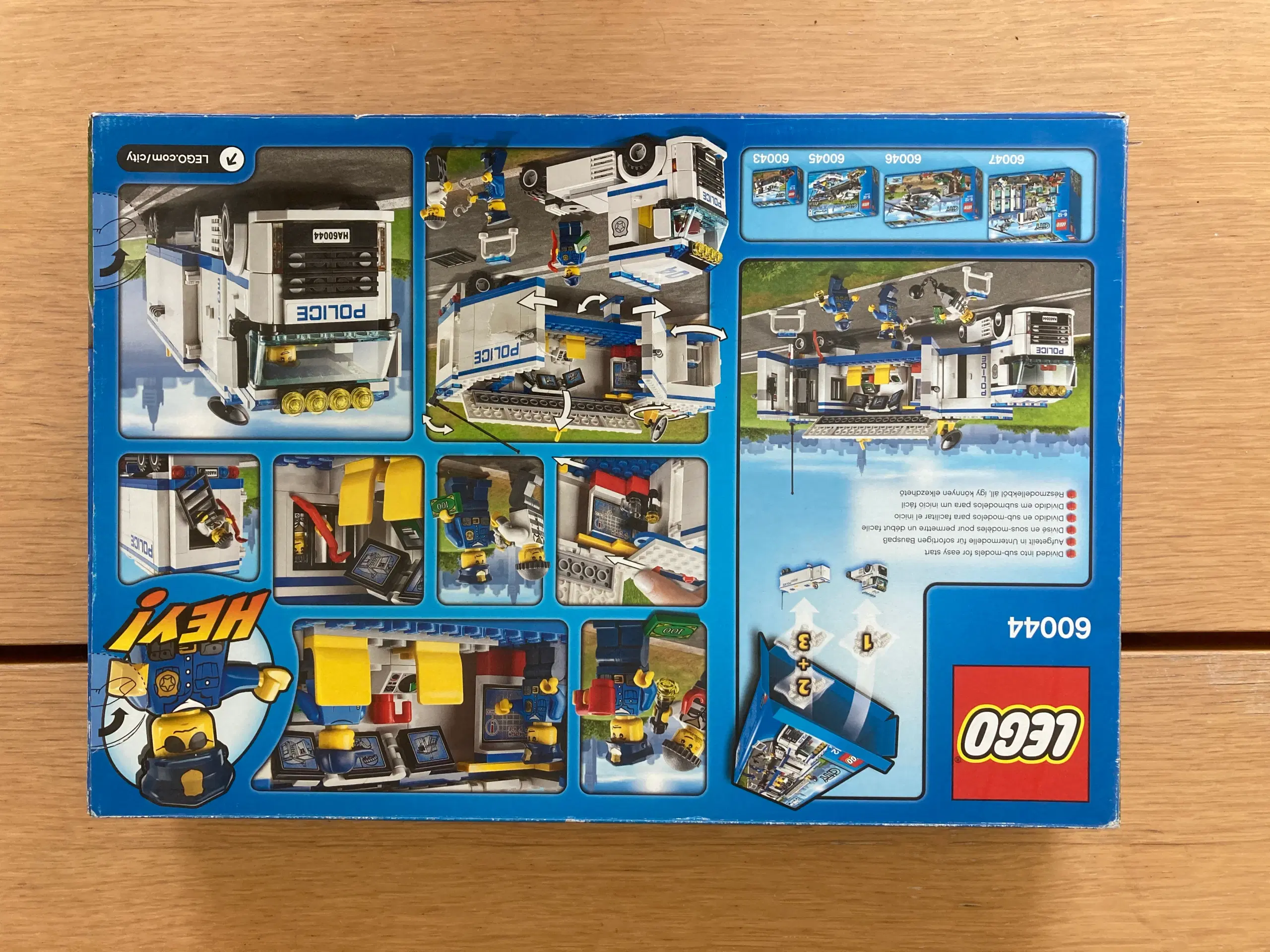 LEGO CITY 60044 Mobil Politienhed