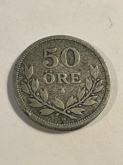 50 øre 1911 Sverige