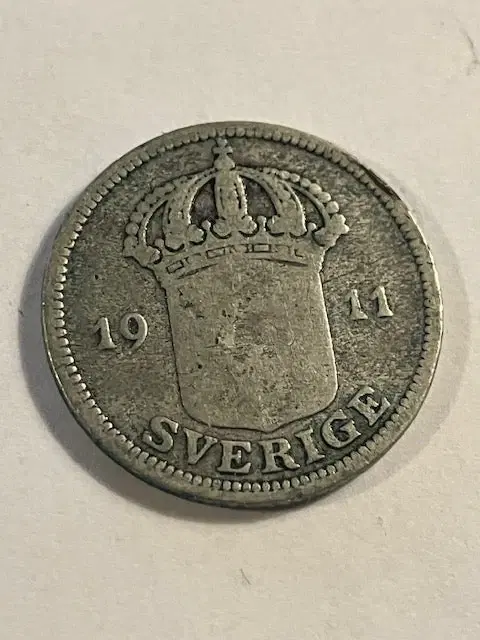 50 øre 1911 Sverige