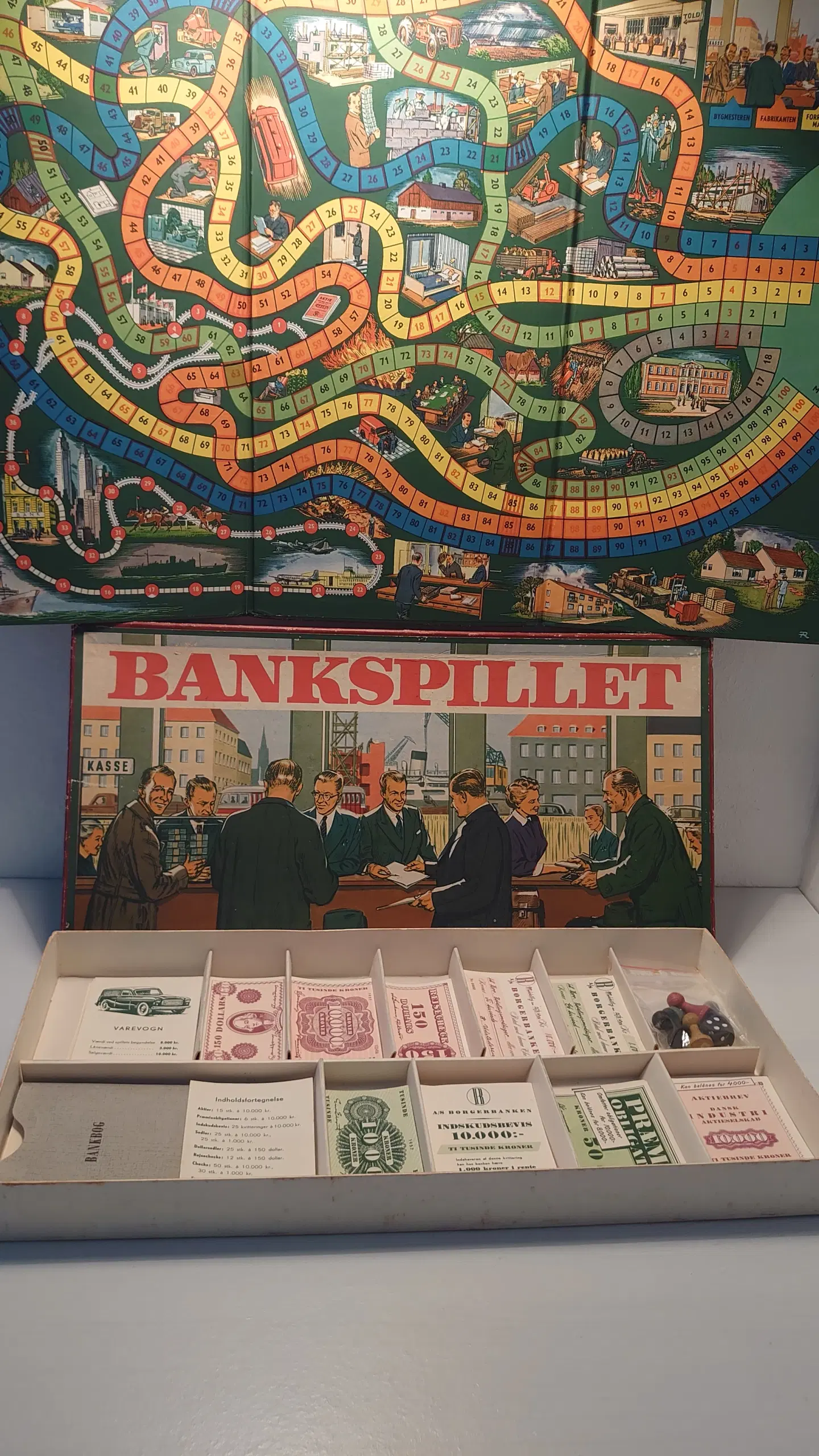 BankspilletPaletspil No 4099 fra ca1960 Komplet