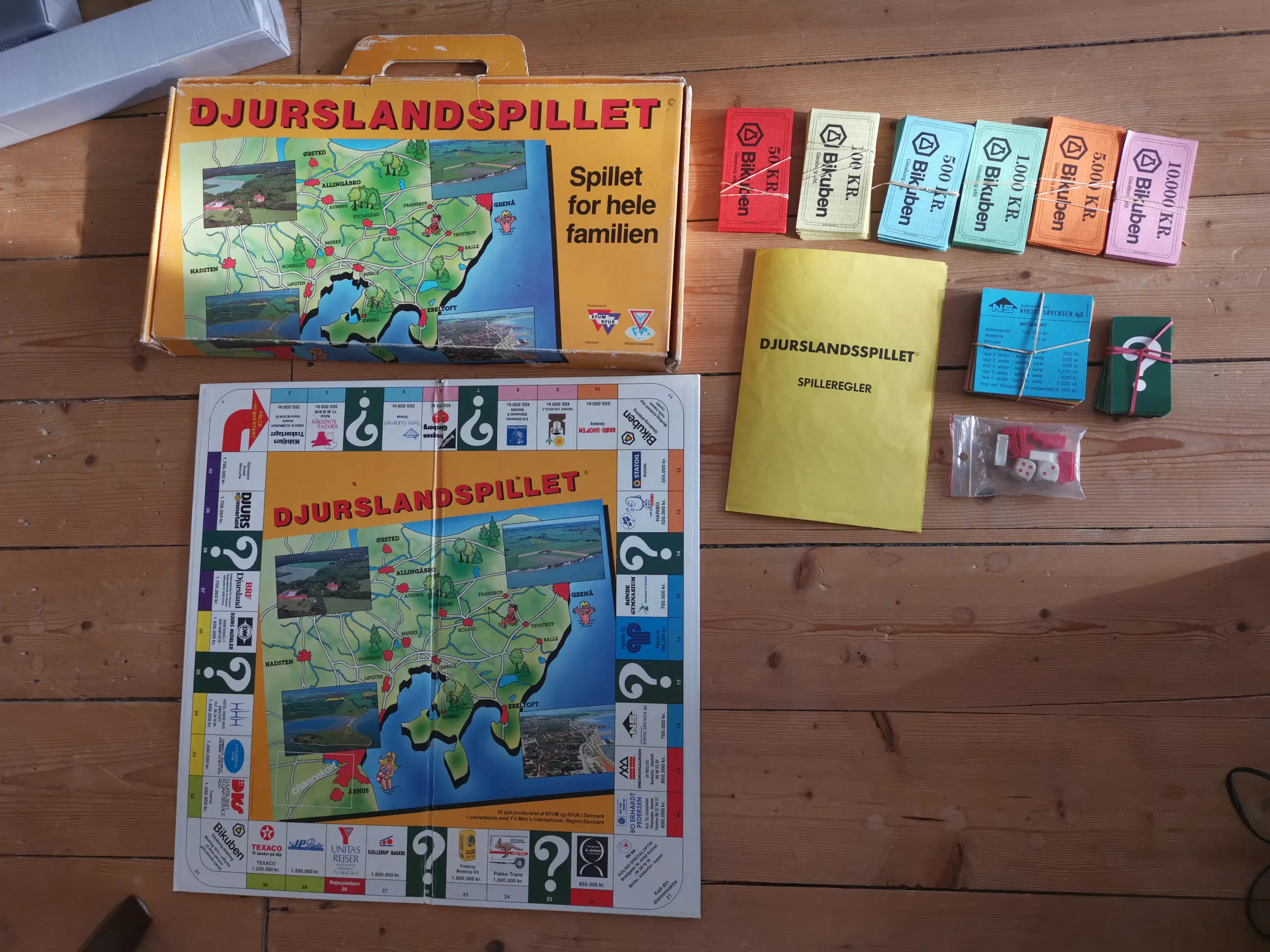 Matador Djurslandspillet Brætspil