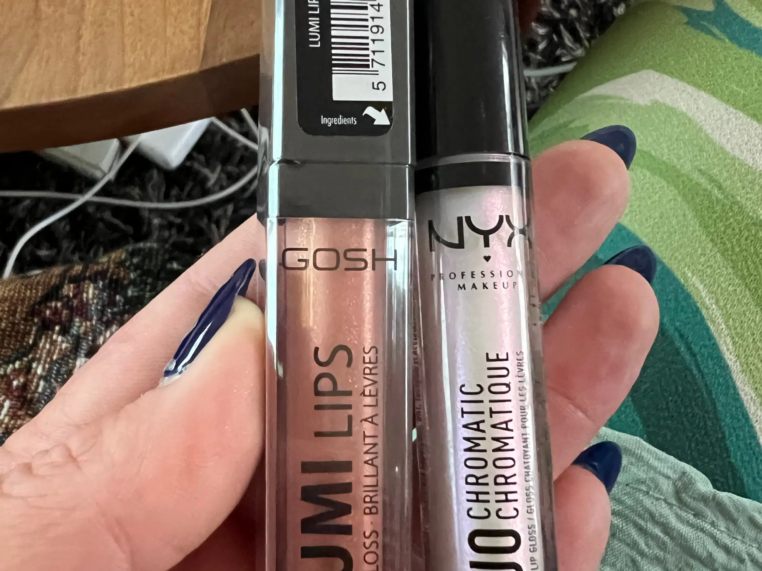 Lækre nye lipgloss fra GOSH og NYX