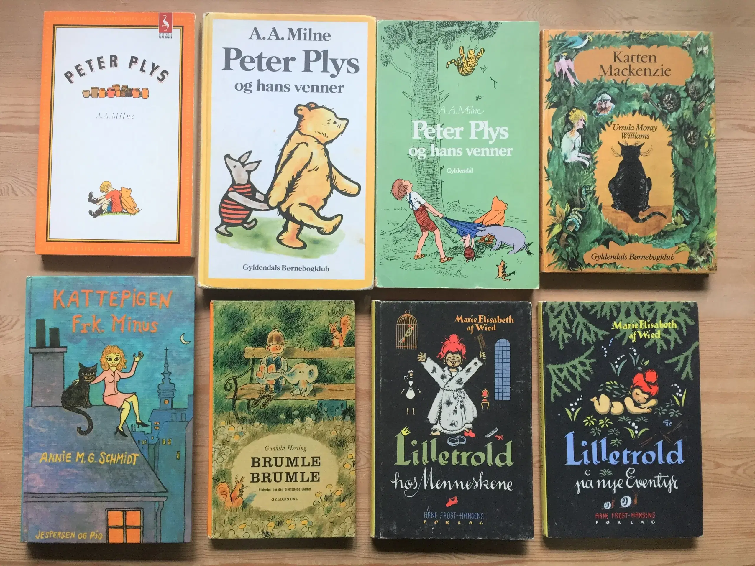 16 gamle og fine børnebøger