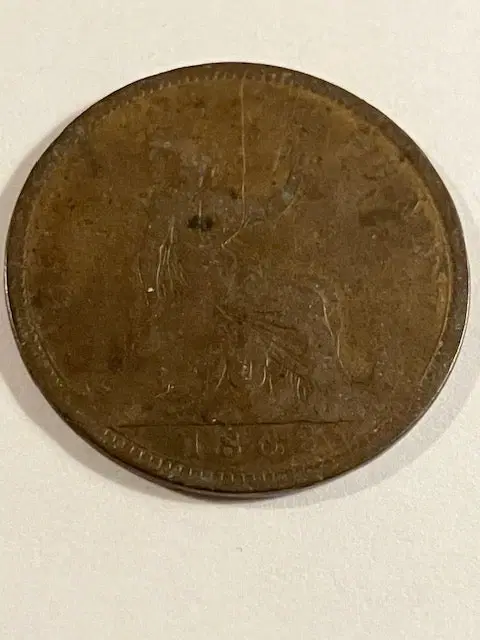 One Penny 1862 England