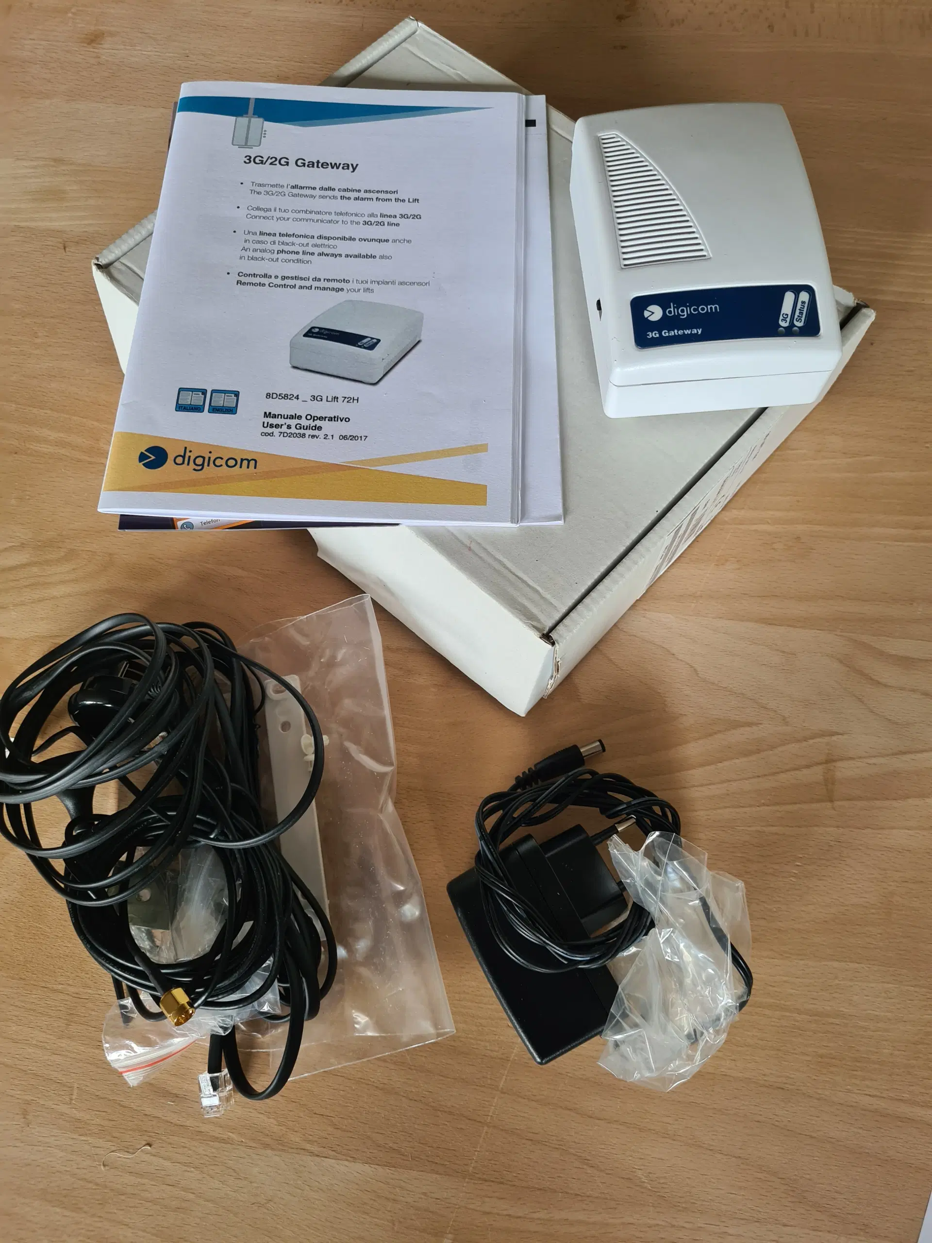 Digicon 3G/2G Gateway til PSTN telefon