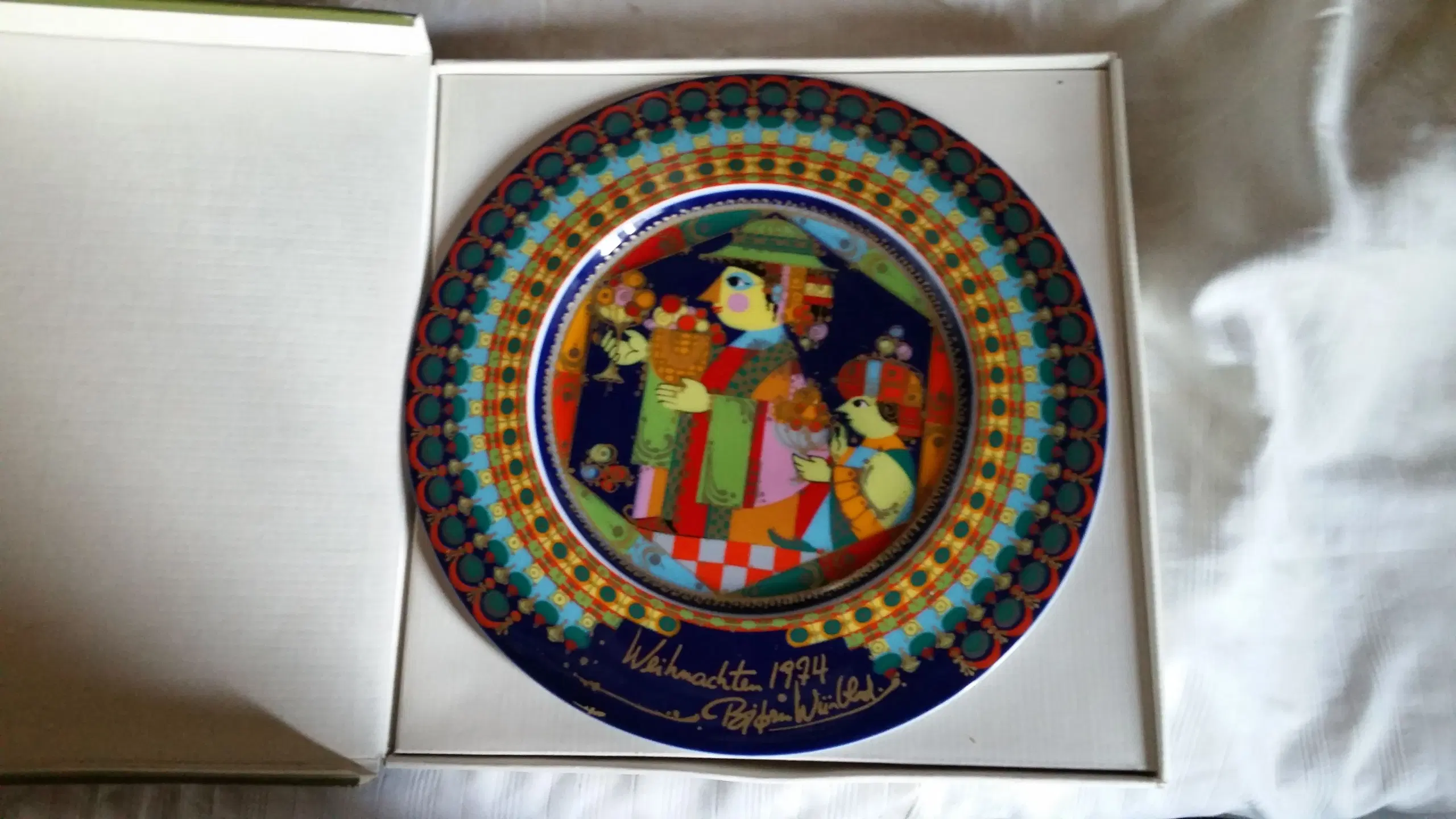 Bjørn Wiinblad Platter 1974