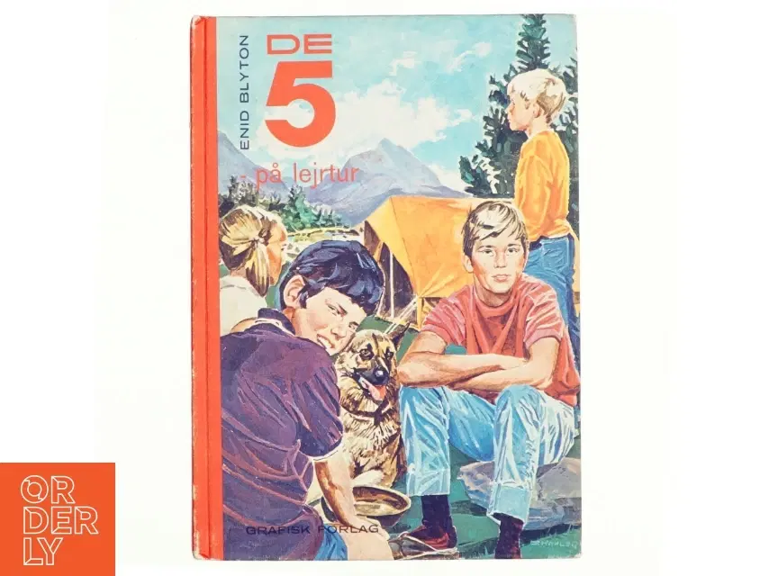 De 5 på lejrtur af Enid Blyton