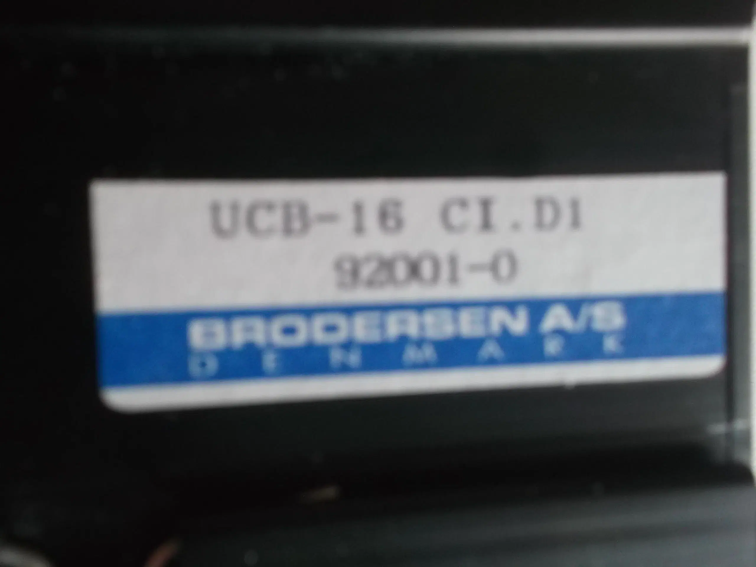 Brodersen Controls Bitbus Counter modul 16DI