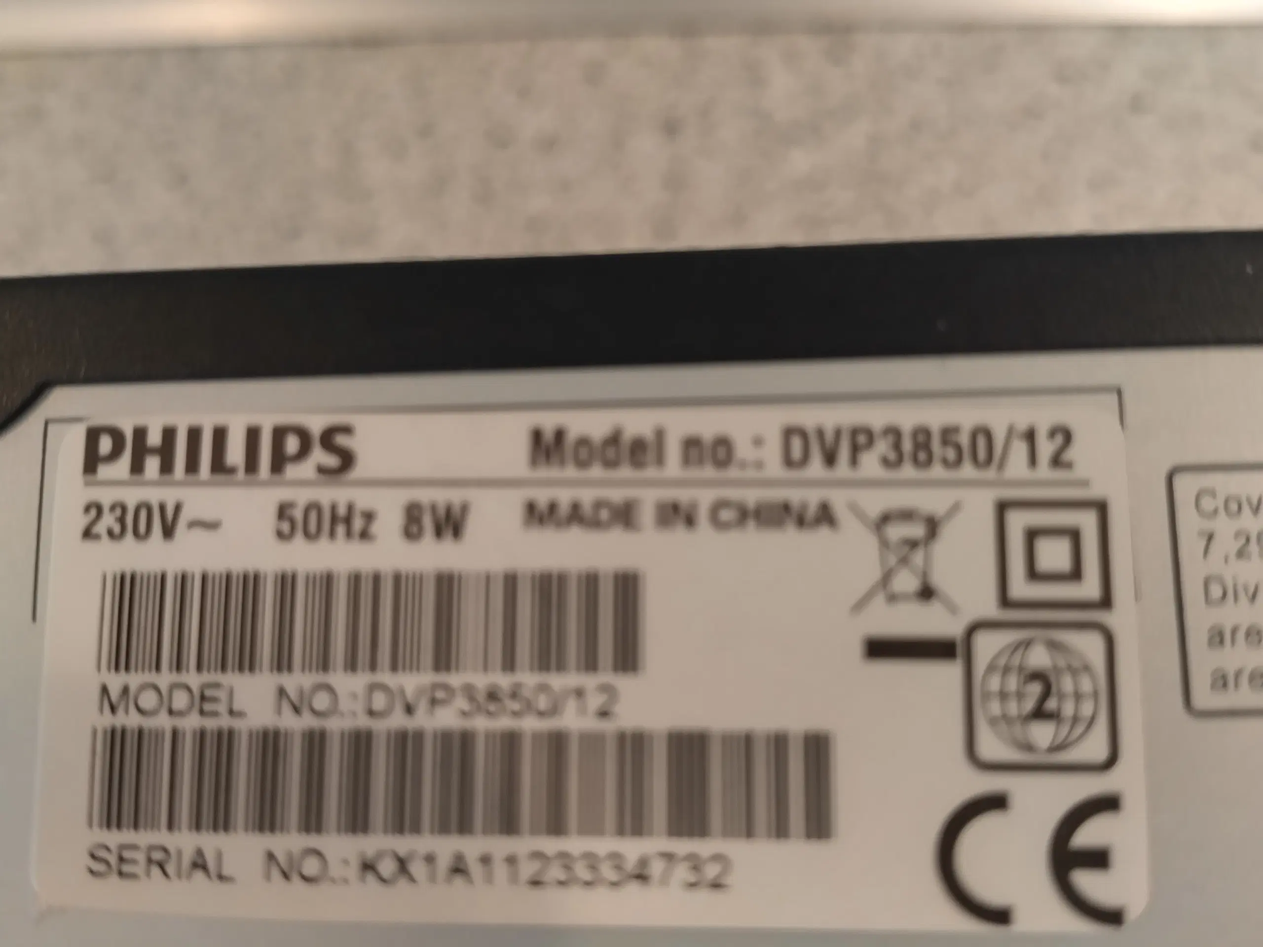 Philips DVD afspiller