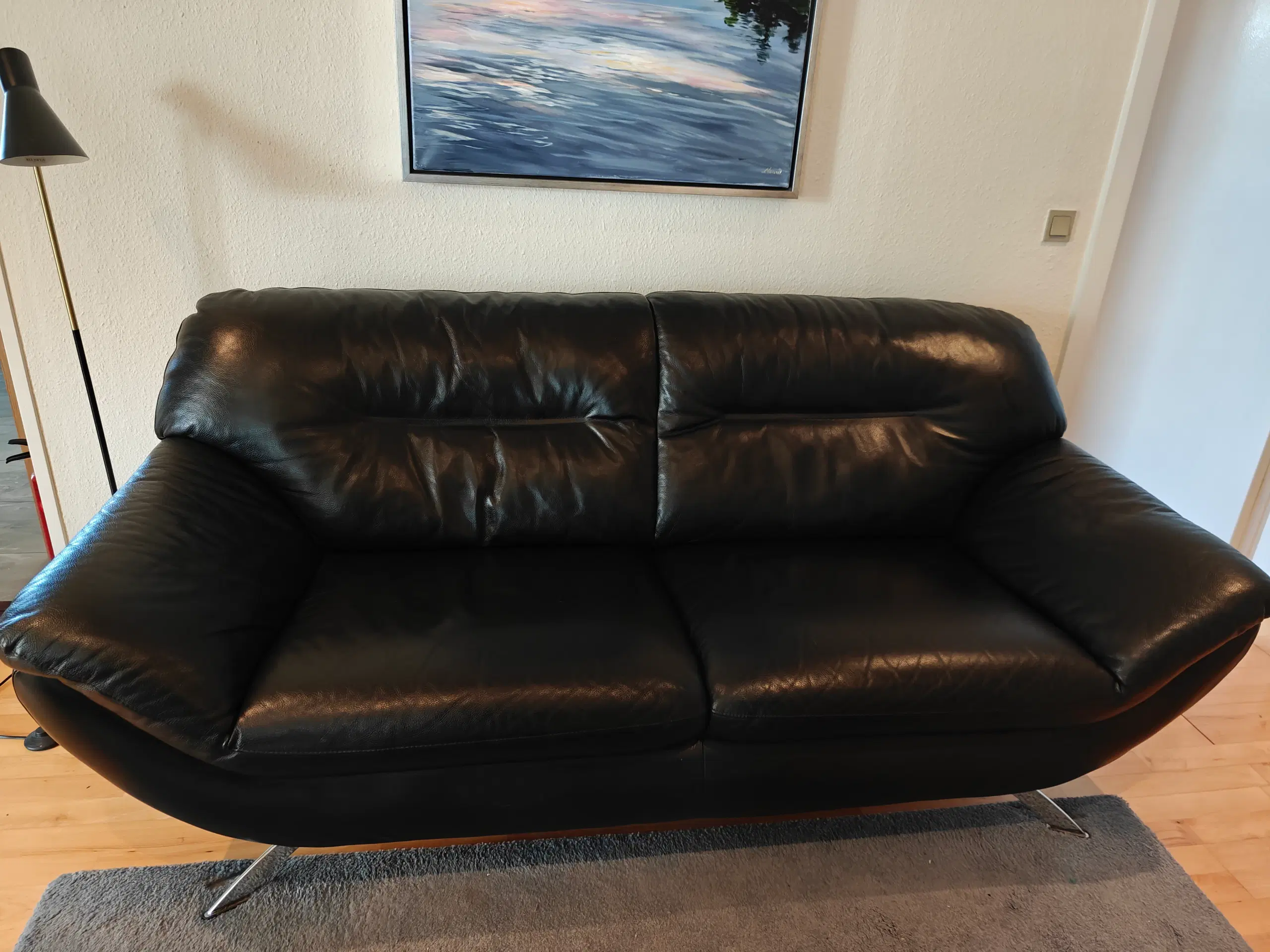 Hjort Knudsen sofa læder 2.5 prs