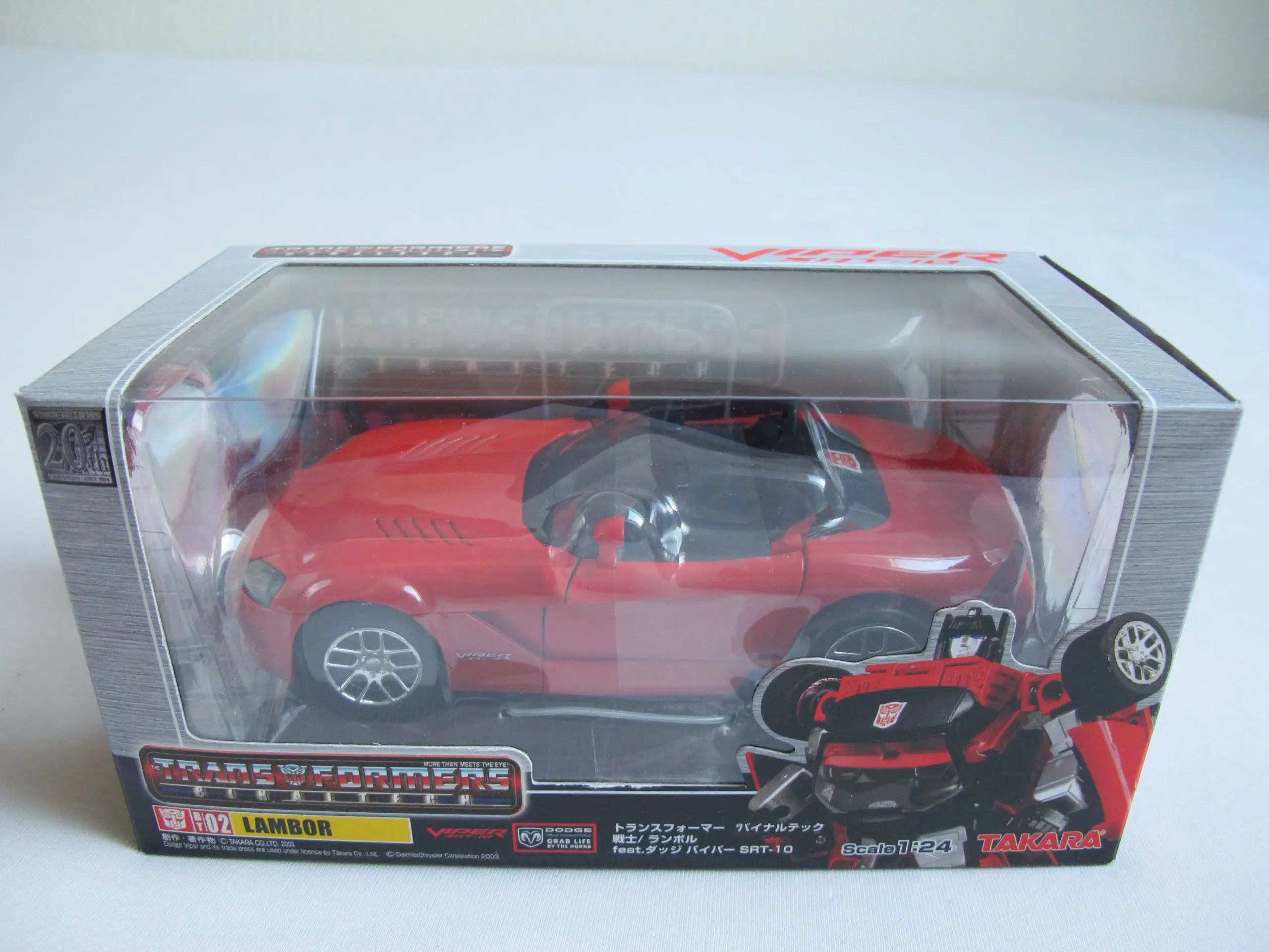 Takara Tomy Binaltech BT-02 Lambor