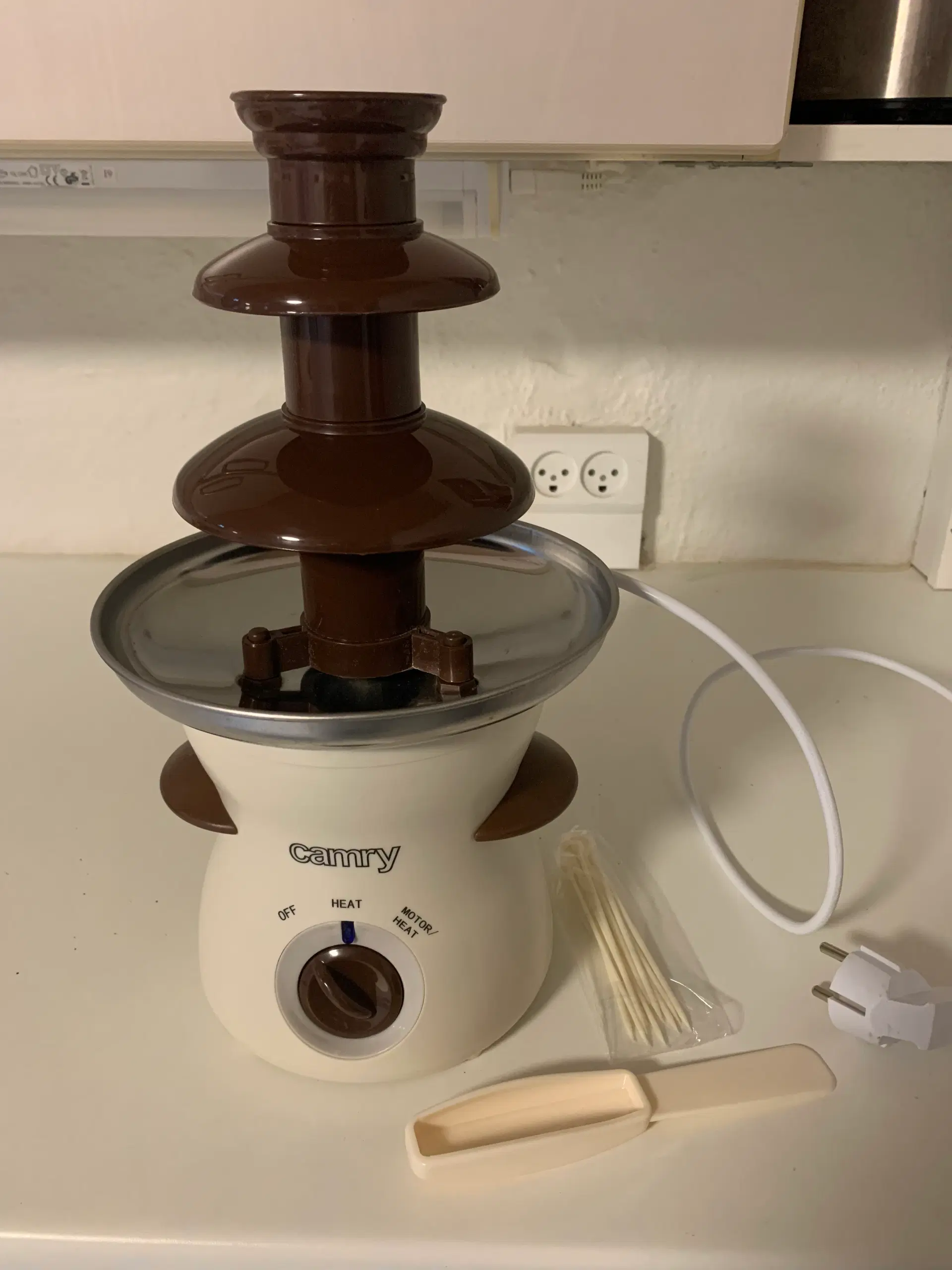 Chokolade fondue