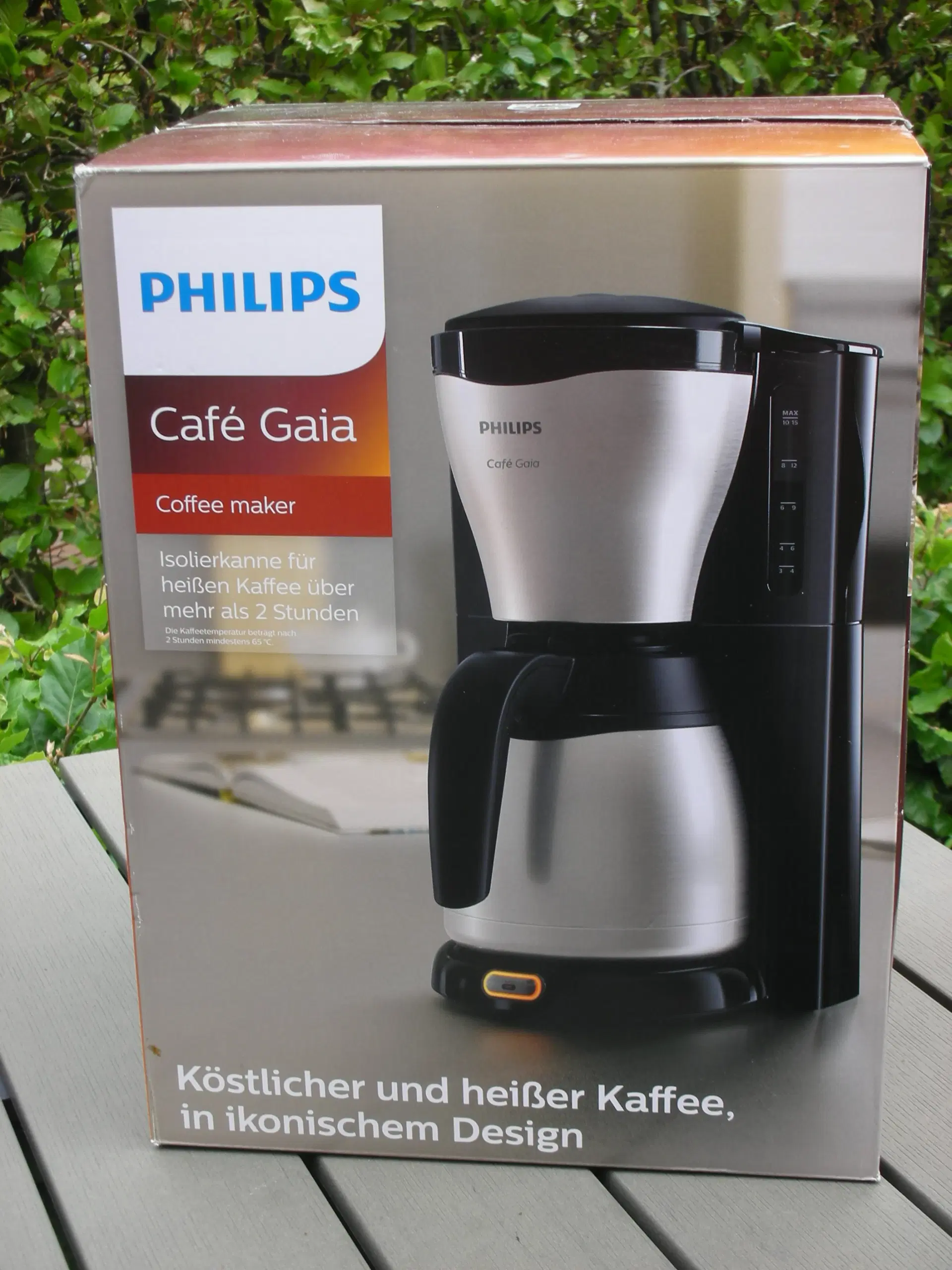 Philips kaffemaskine med termokande