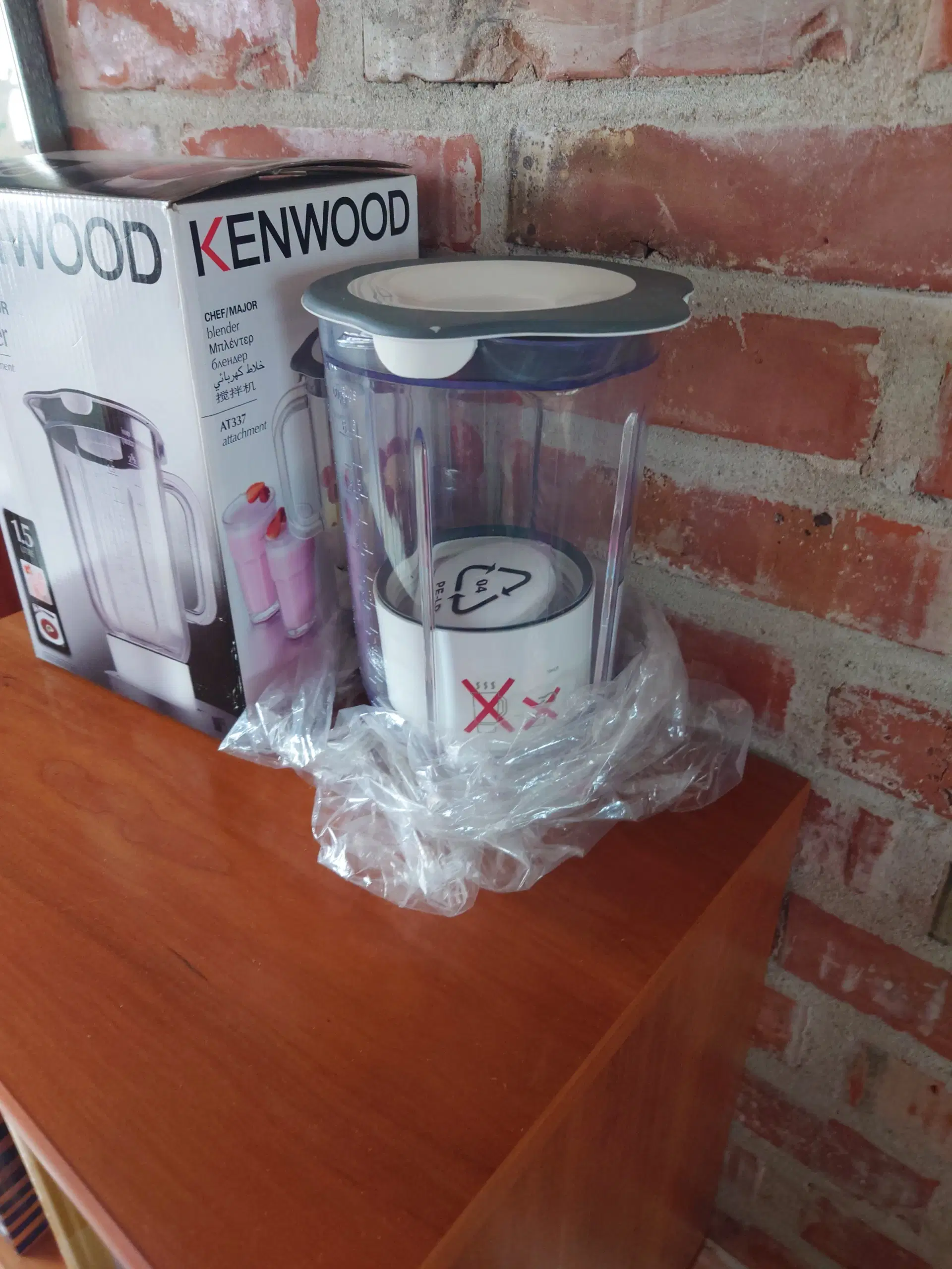 Kenwood blender i Acryl til Chef/Major maskiner