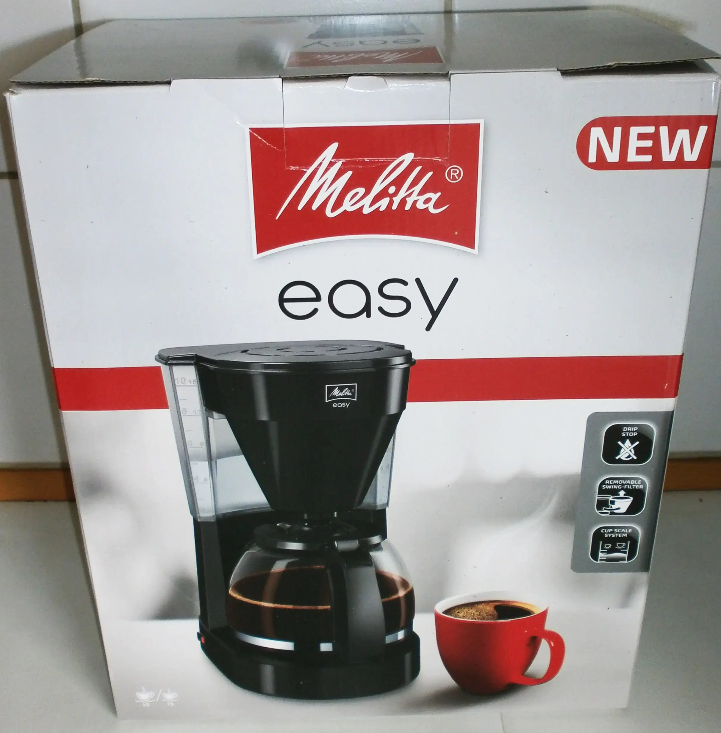 Ny Melitta kaffemaskine