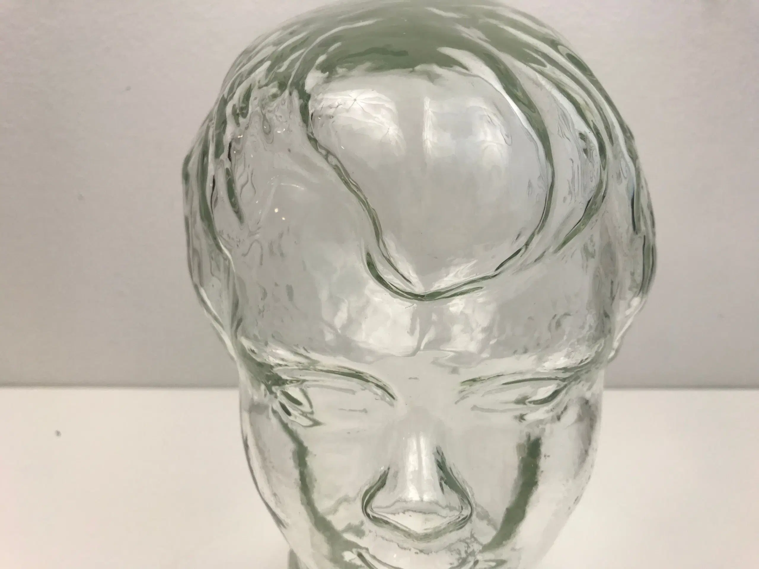 Glasfigur / Glas-hoved (dreng)