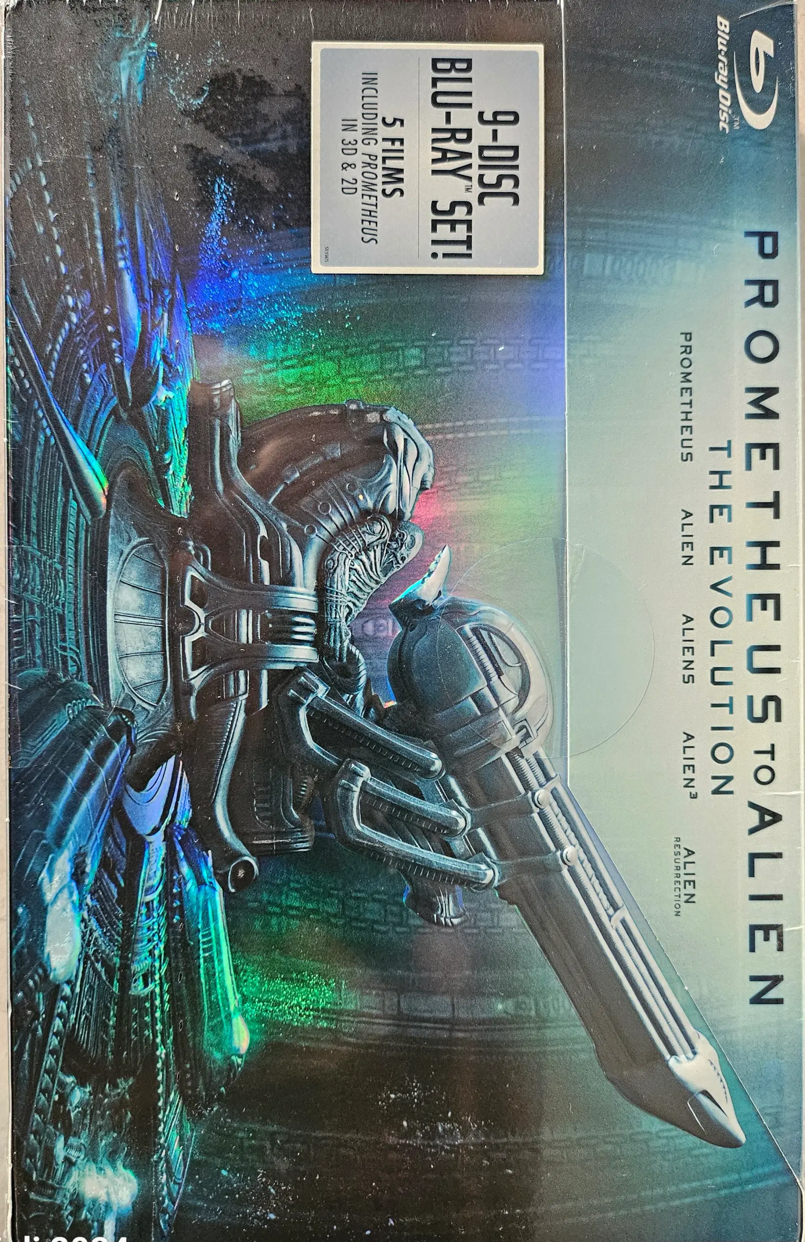 Prometheus to Alien: The Evolution Box Sæt (9-Disc