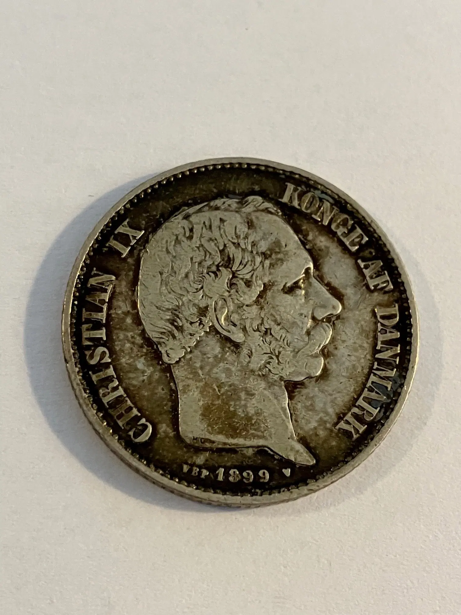 2 kroner 1899 Danmark