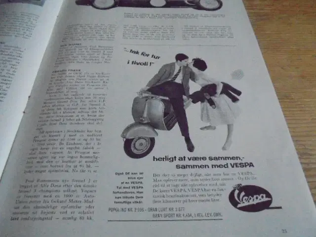 Fart  form – Bilmagasin nr 5 – 1960