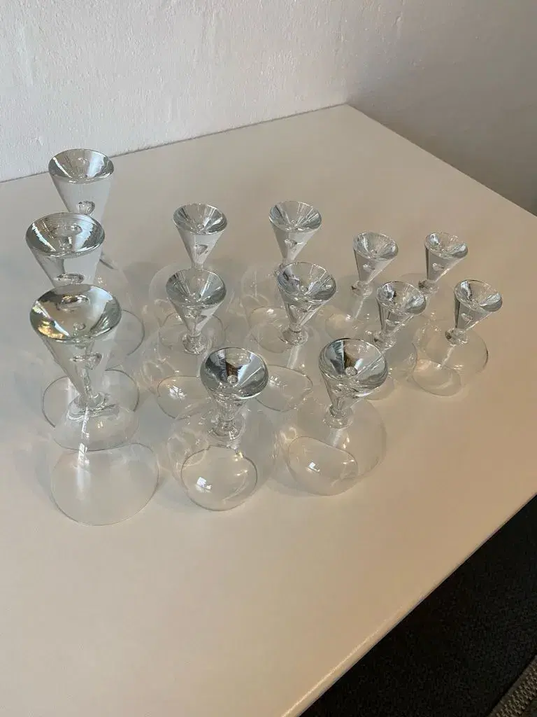 Holmegaard Princess glas sælges  500 kr