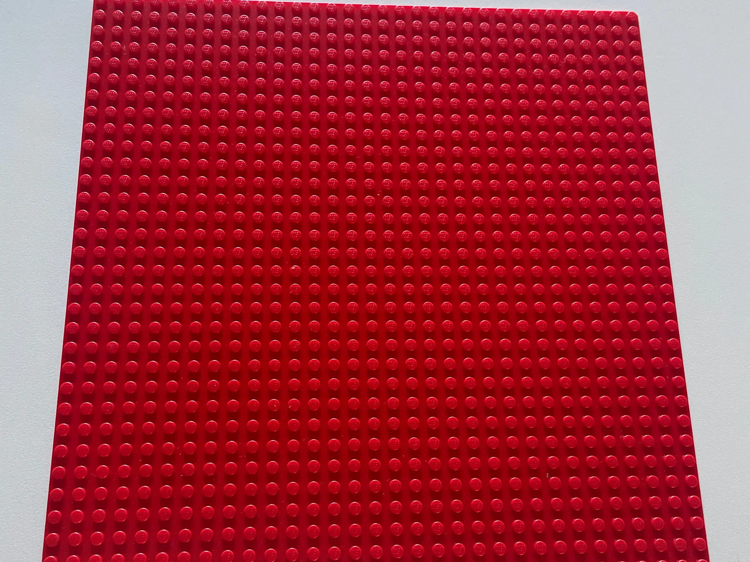 Rød Lego plade 32x32