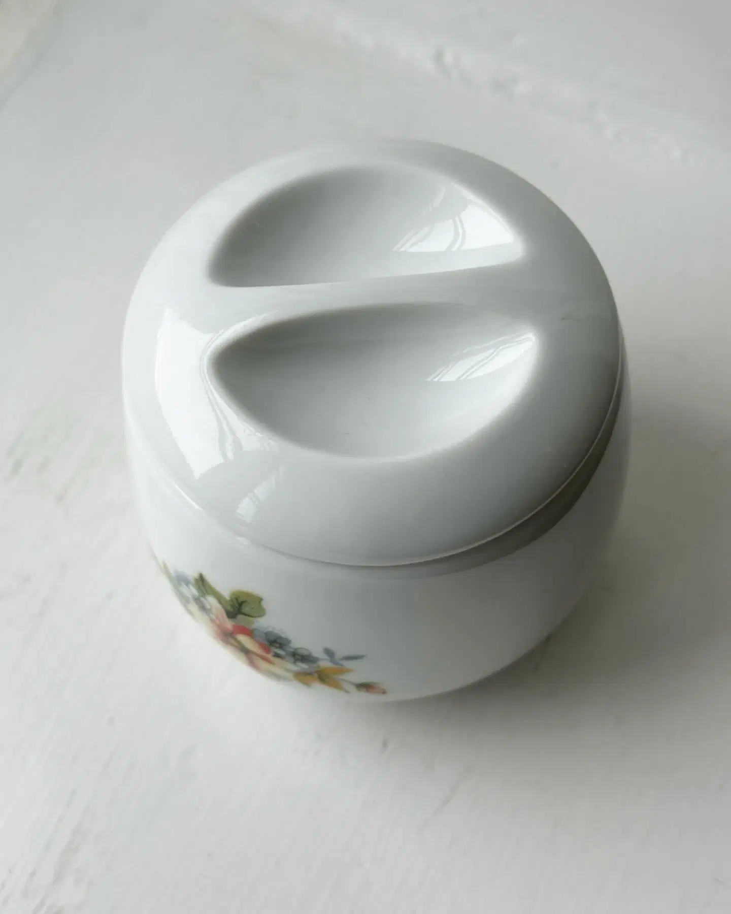 Polsk porcelæn m blomstertryk