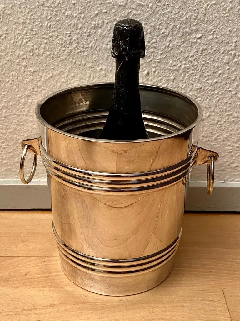 Sølvplet Champagnekøler