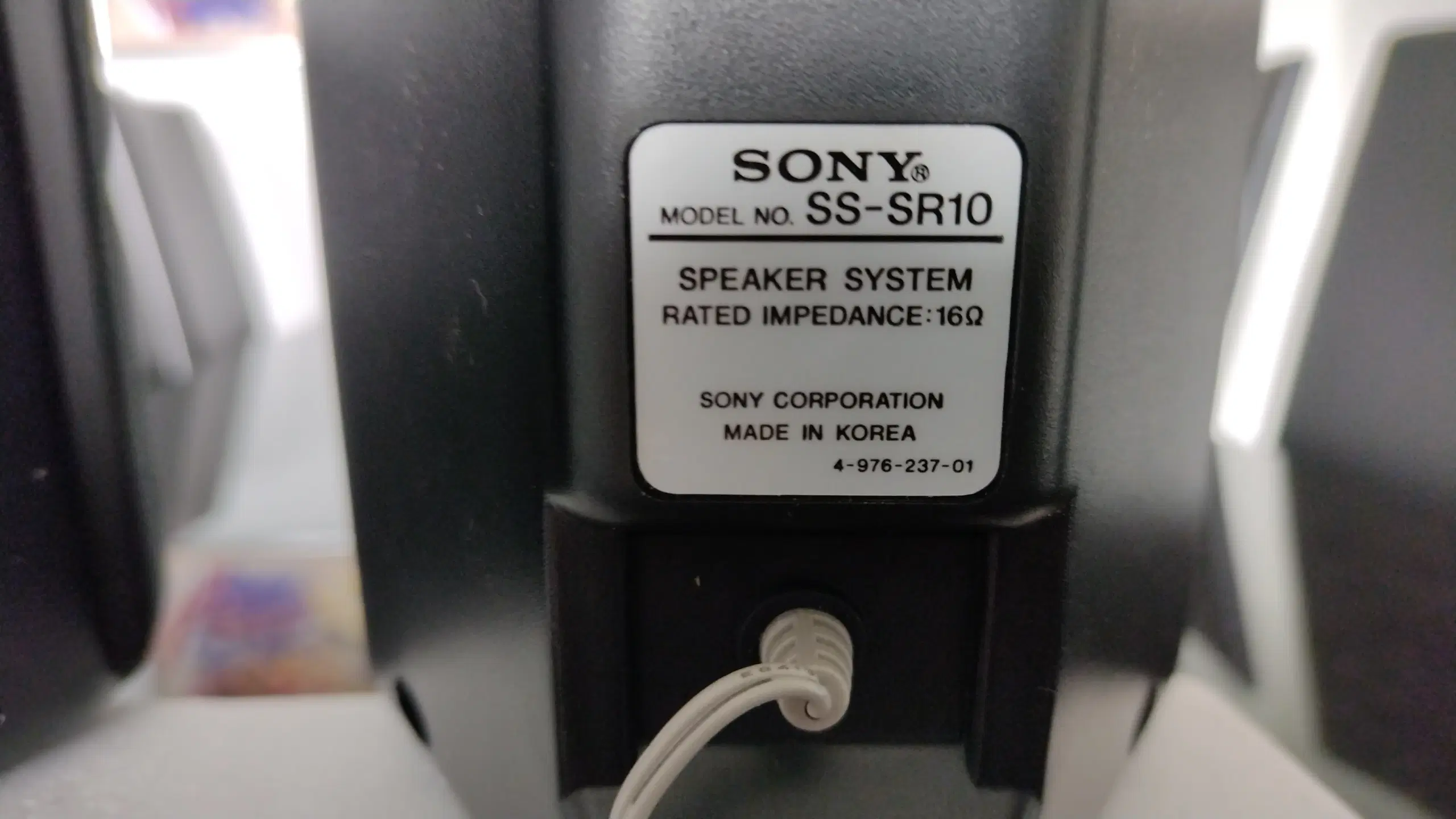 Sony SS-SR10 højttalersæt