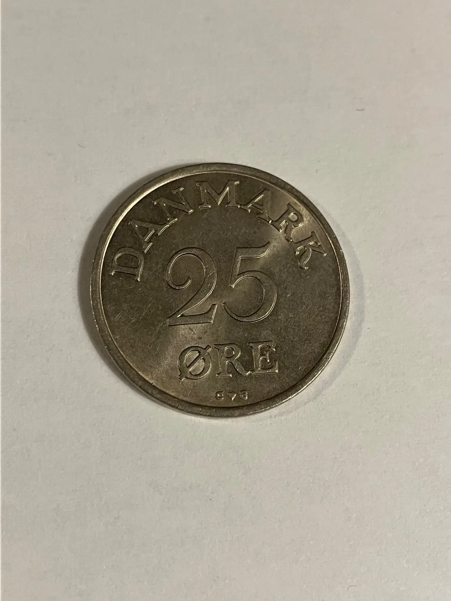 25 Øre 1960 Danmark