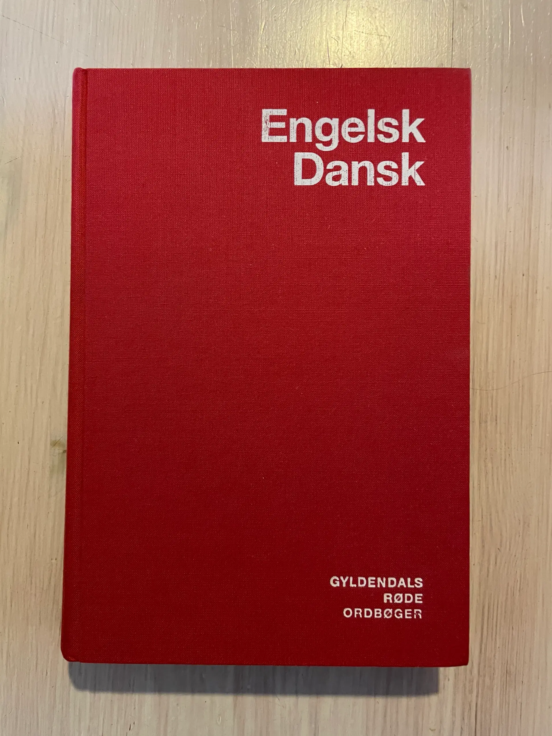 ordbøger Gyldendal engelsk-dansk