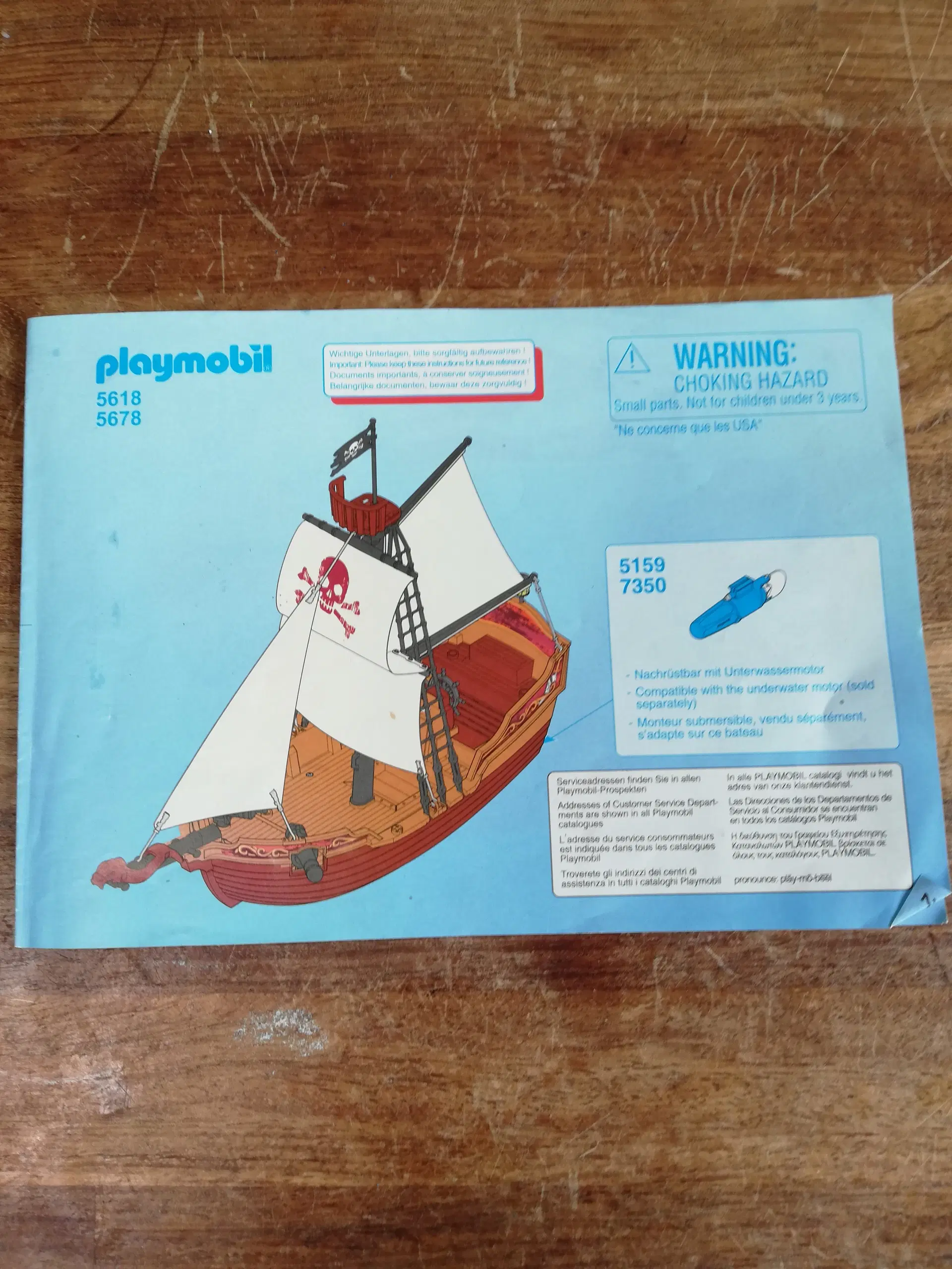 Playmobil piratskib 5618