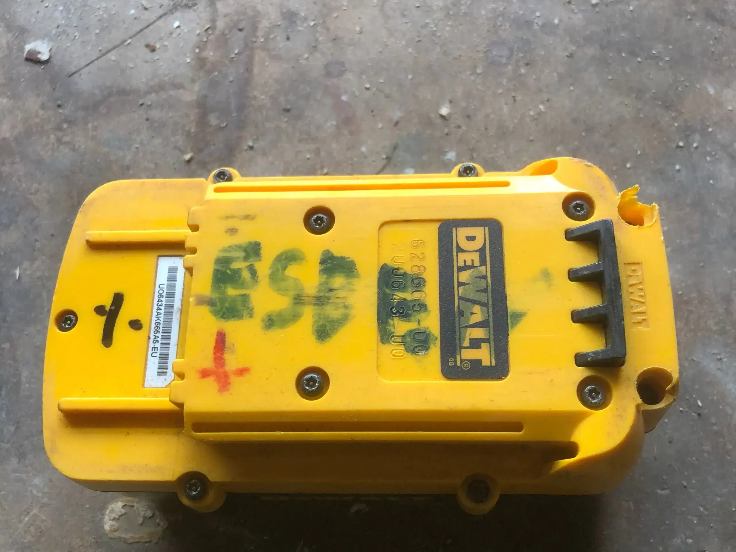 DeWalt batteri maskiner