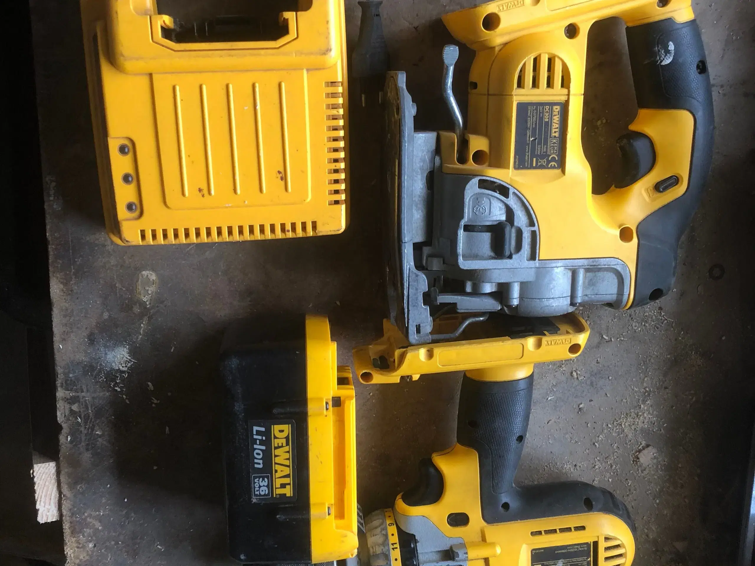 DeWalt batteri maskiner