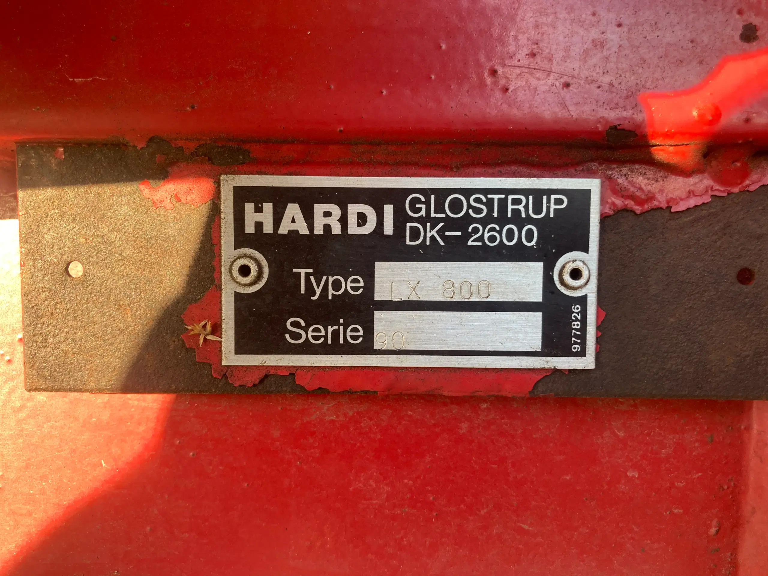 Hardi sprøjte 800 liter