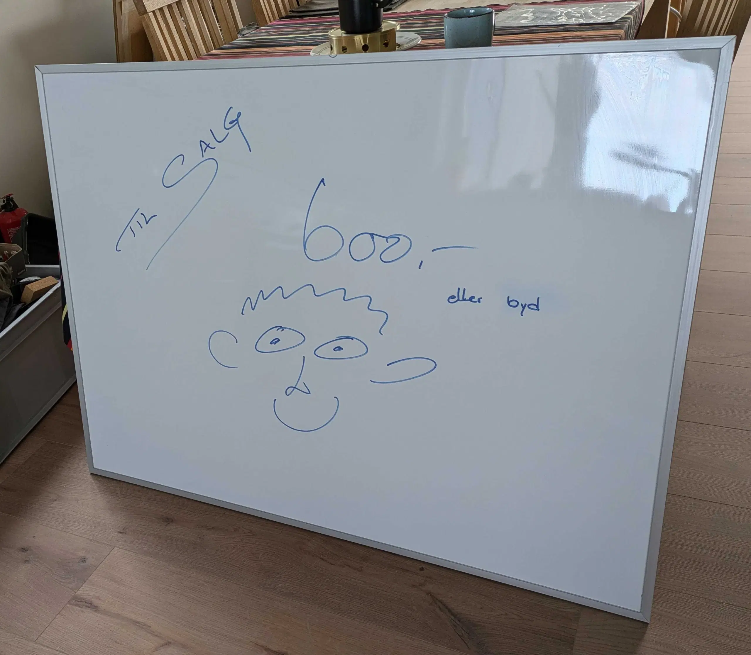 Magnetisk Whiteboard tavle