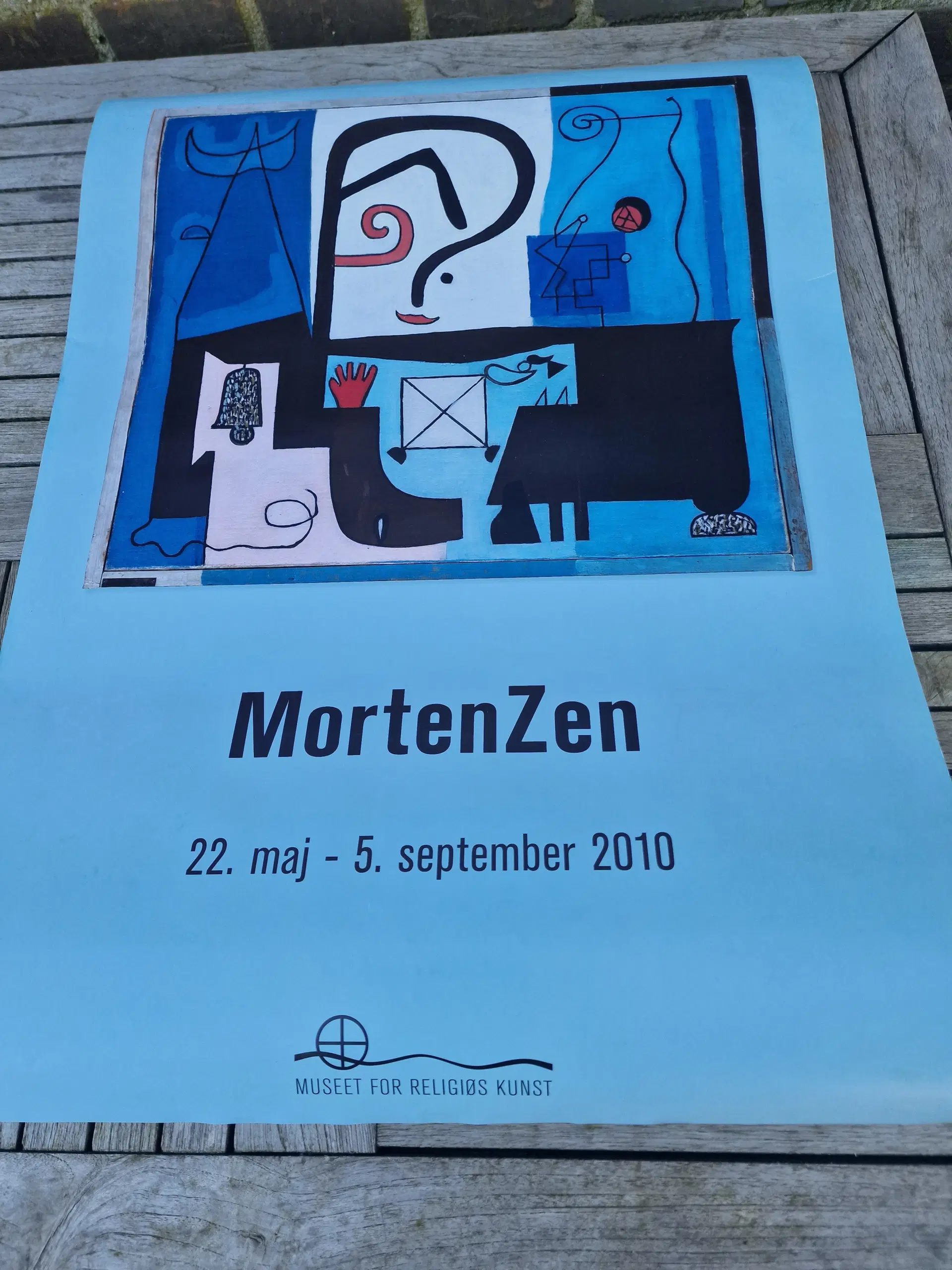 MortenZen museumsplakat 70x50cm